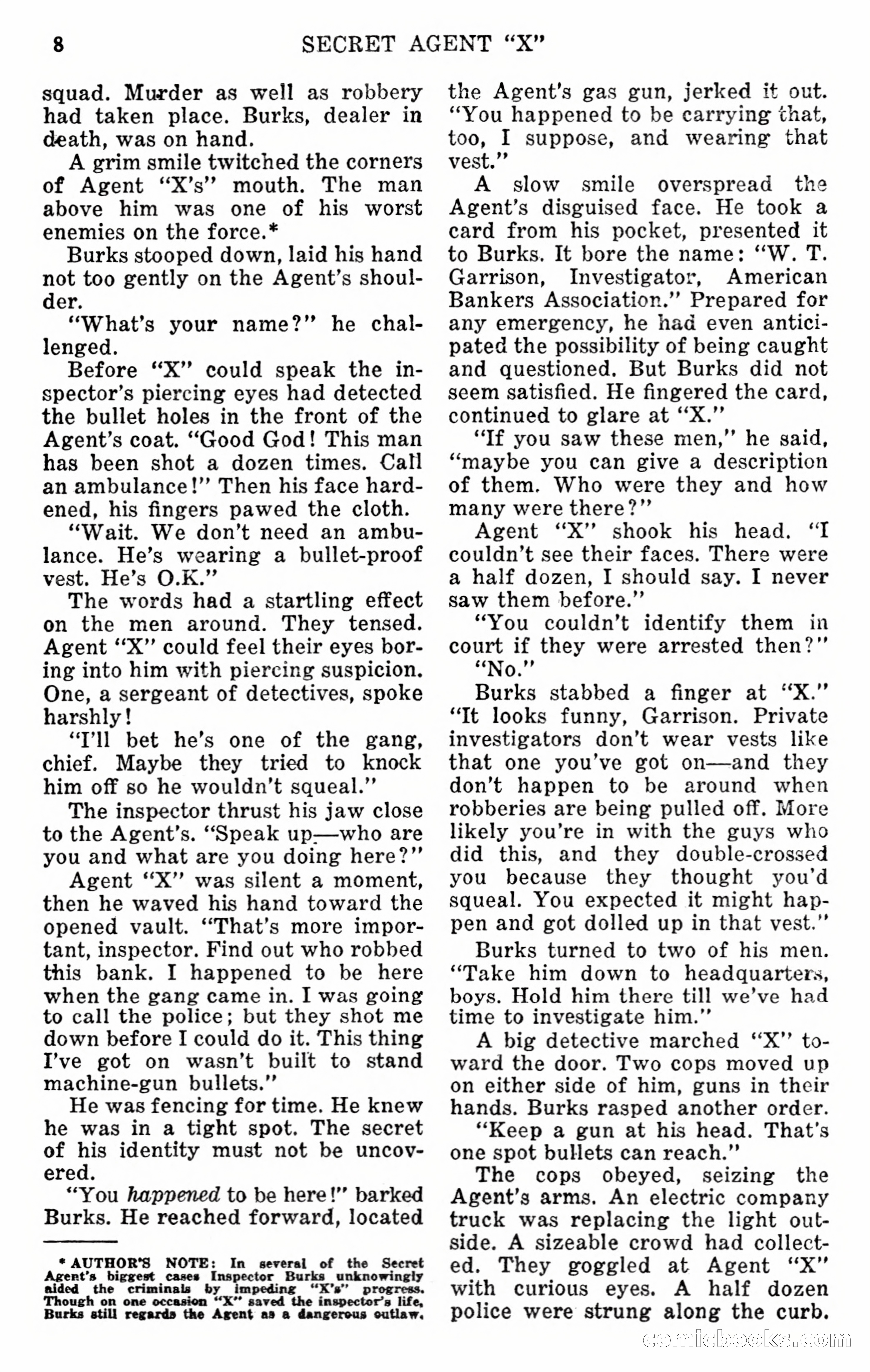 Secret Agent X: The Man of a Thousand Faces — page 10 of 132