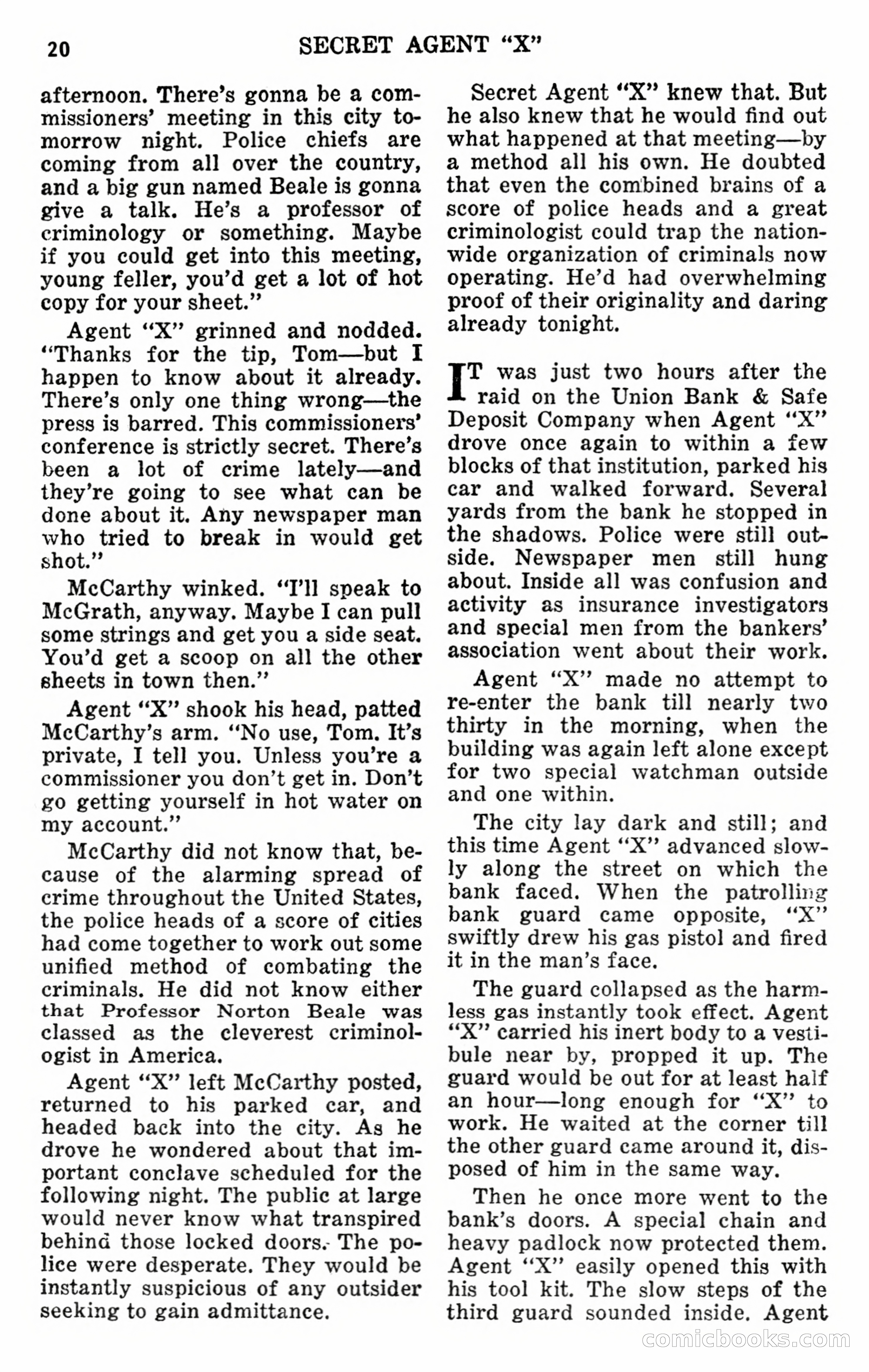 Secret Agent X: The Man of a Thousand Faces — page 22 of 132