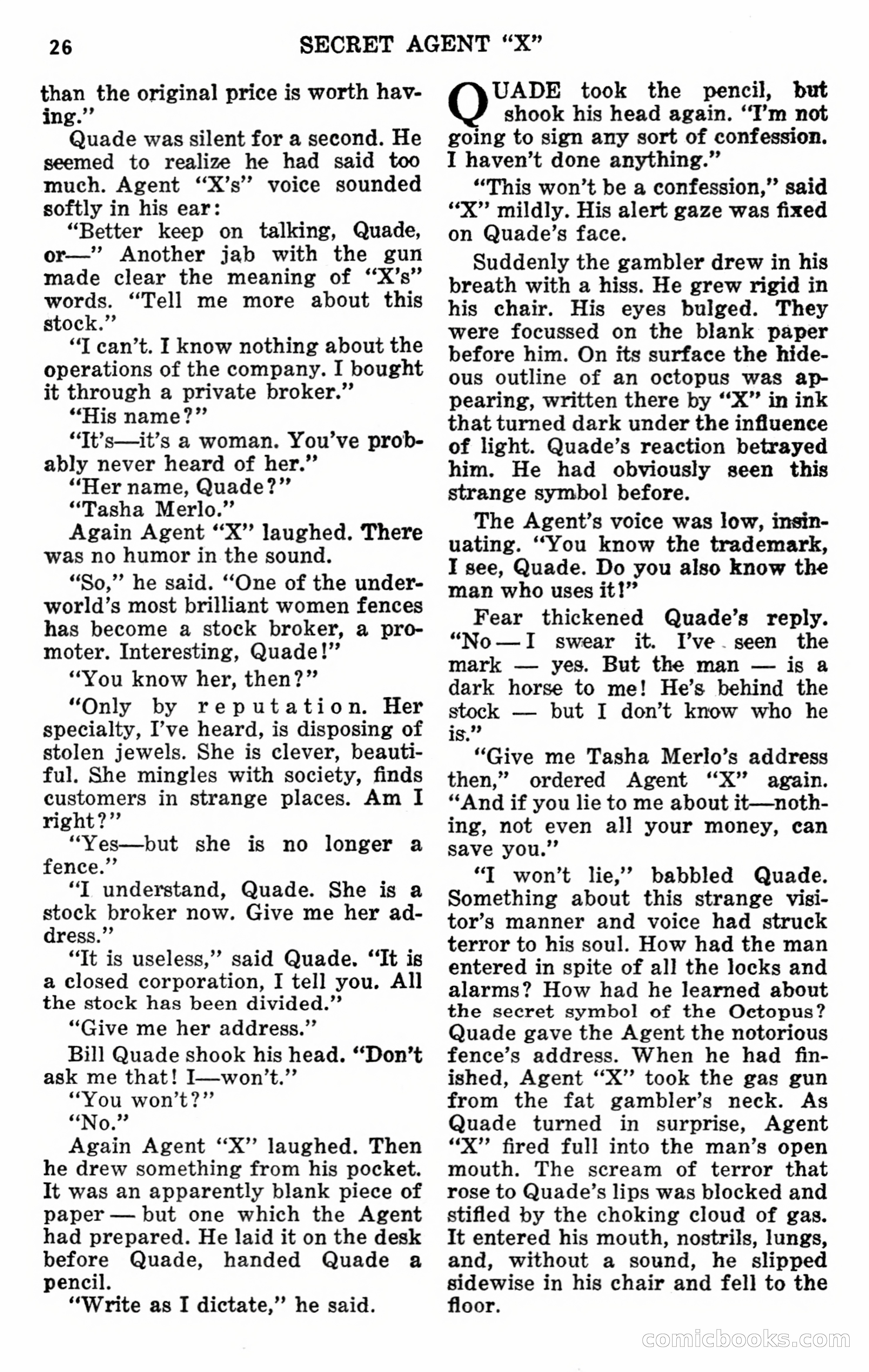 Secret Agent X: The Man of a Thousand Faces — page 28 of 132