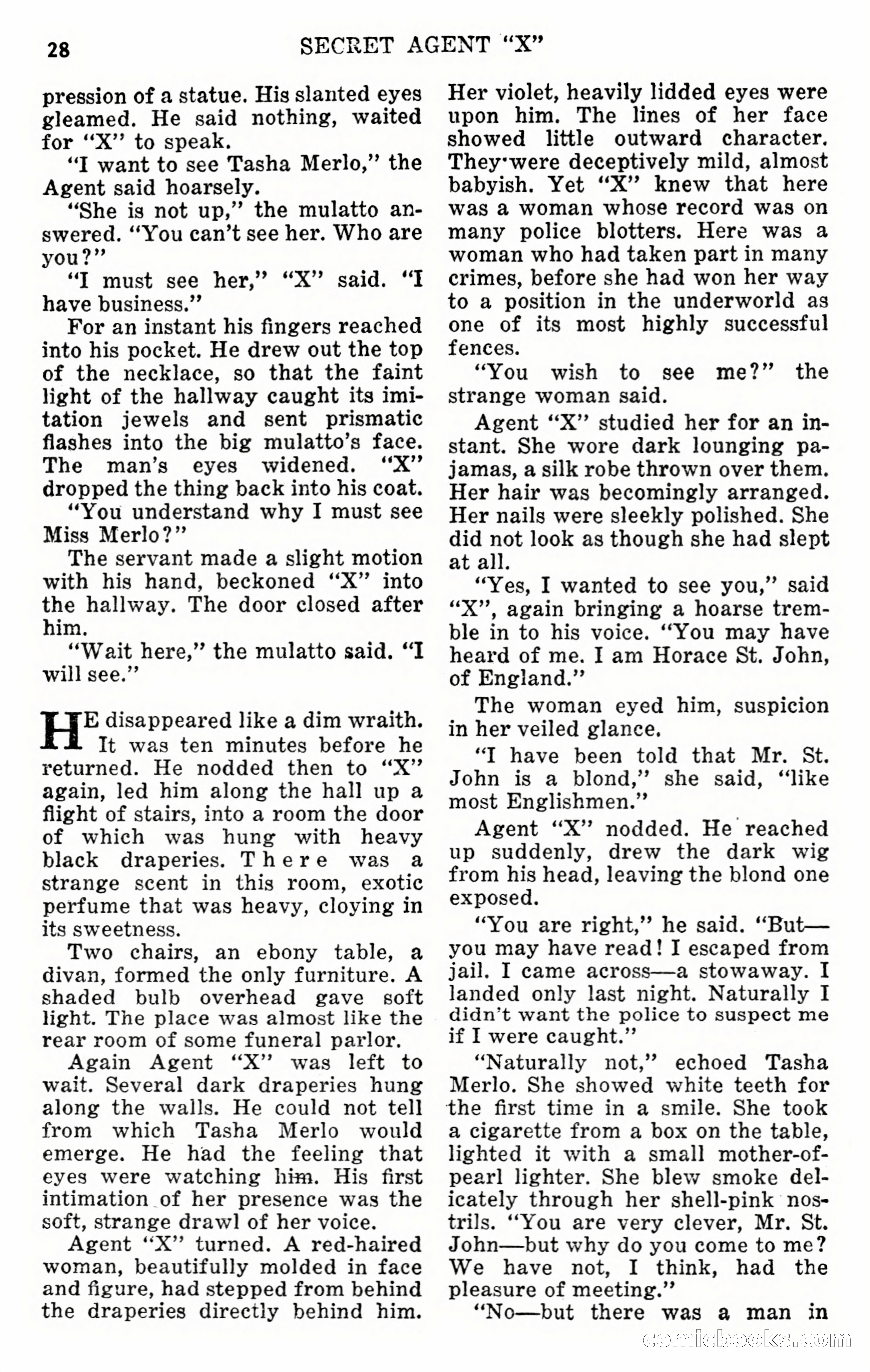 Secret Agent X: The Man of a Thousand Faces — page 30 of 132