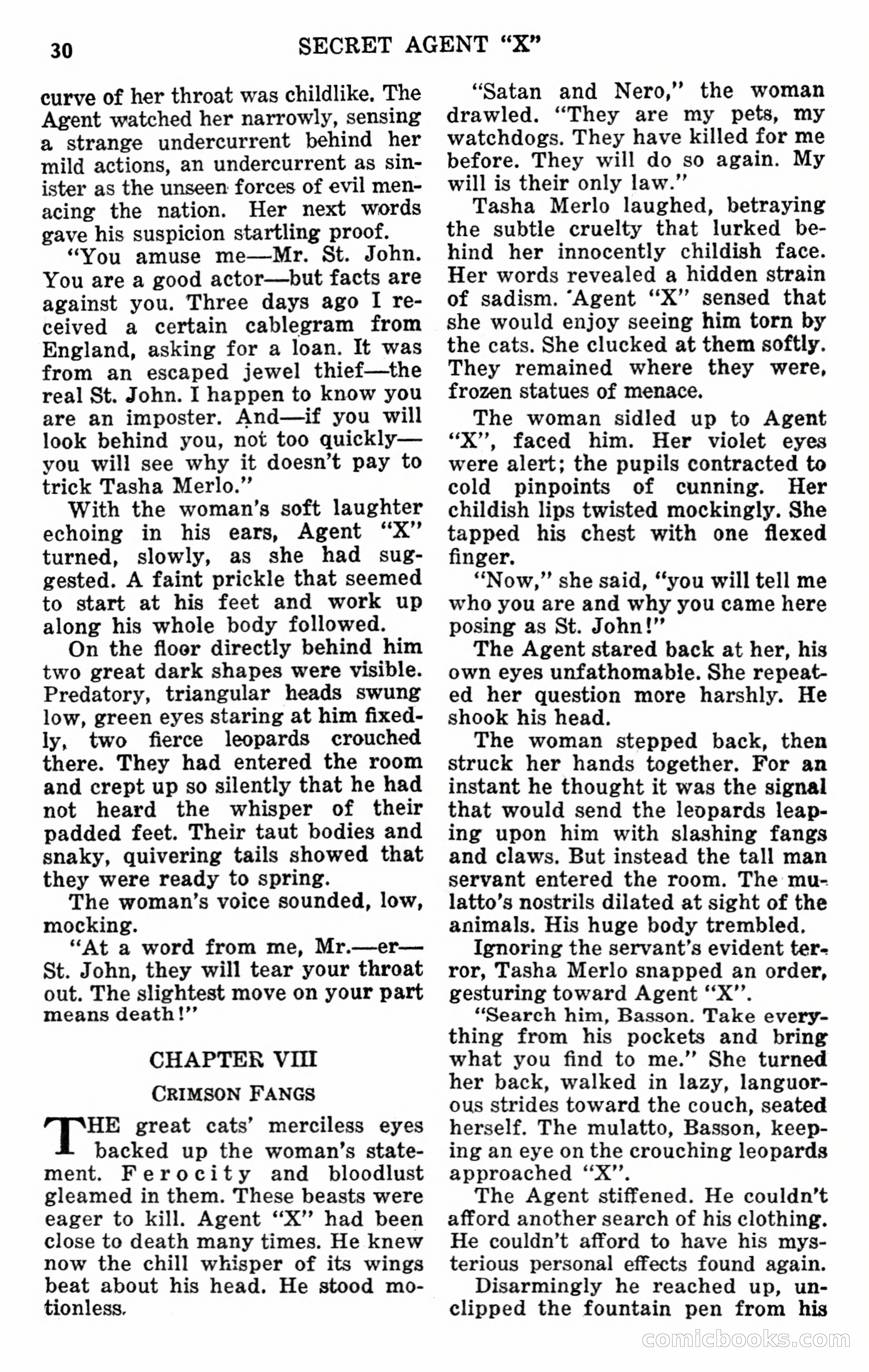 Secret Agent X: The Man of a Thousand Faces — page 32 of 132