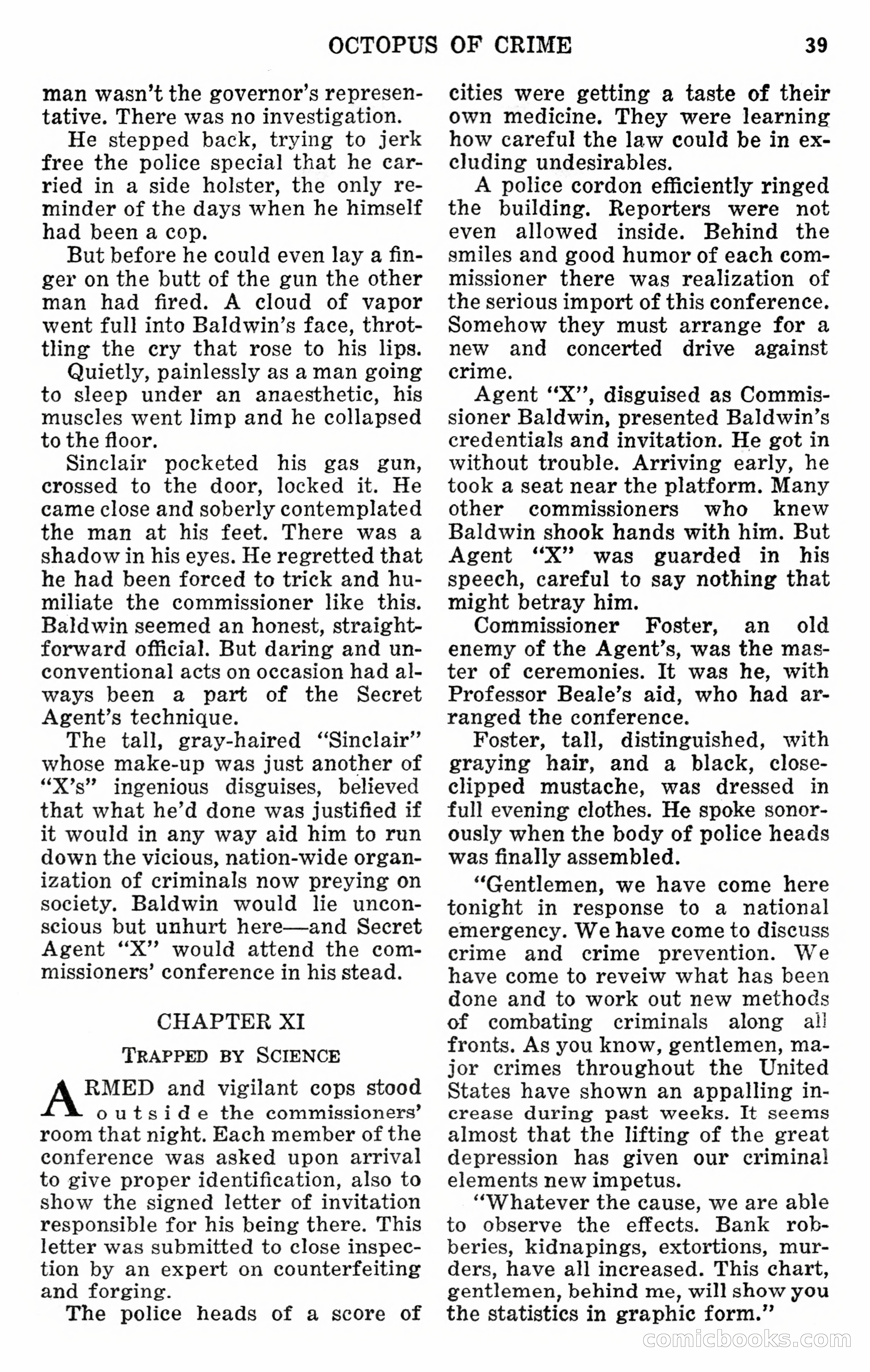 Secret Agent X: The Man of a Thousand Faces — page 41 of 132
