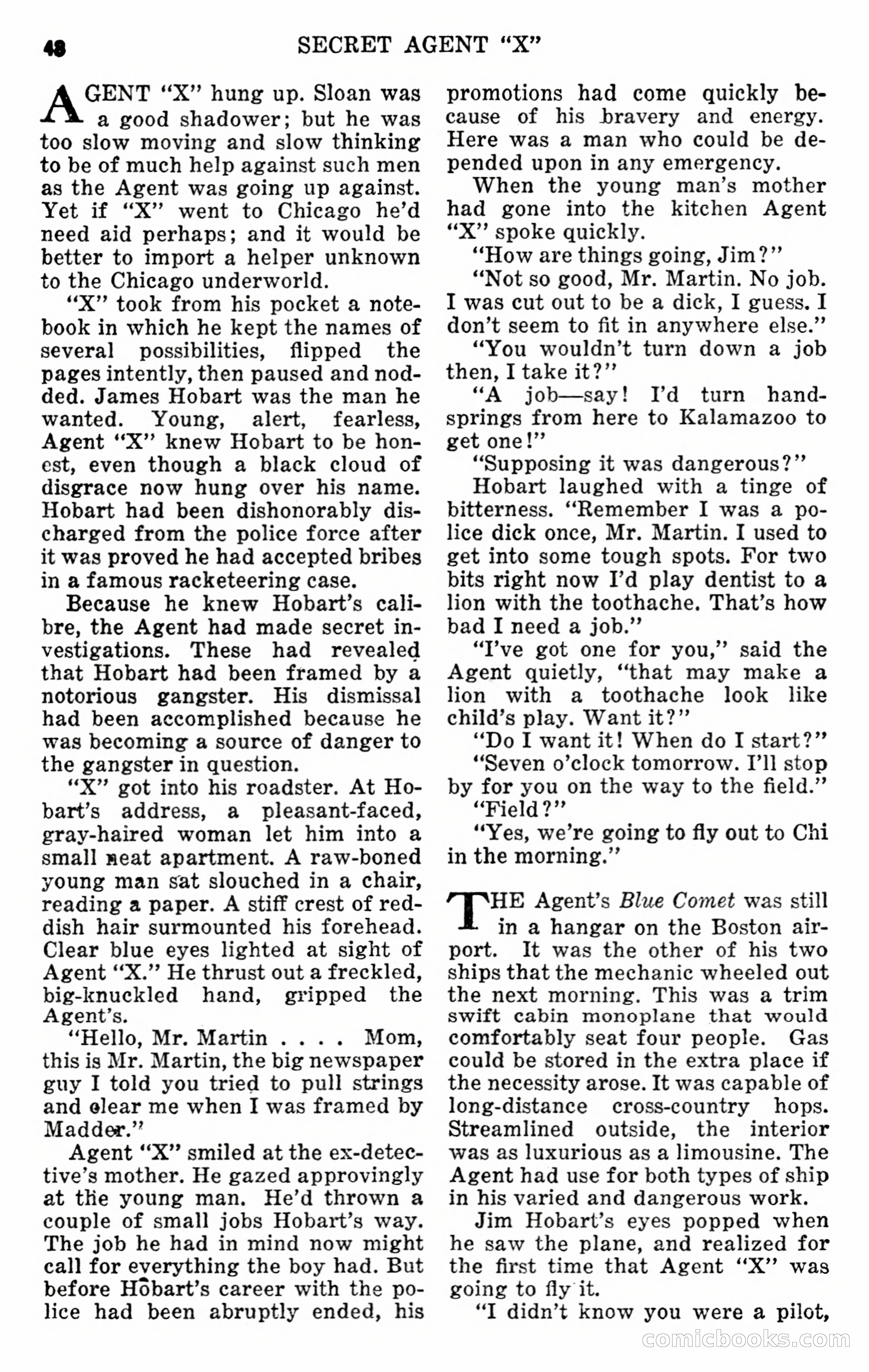Secret Agent X: The Man of a Thousand Faces — page 50 of 132