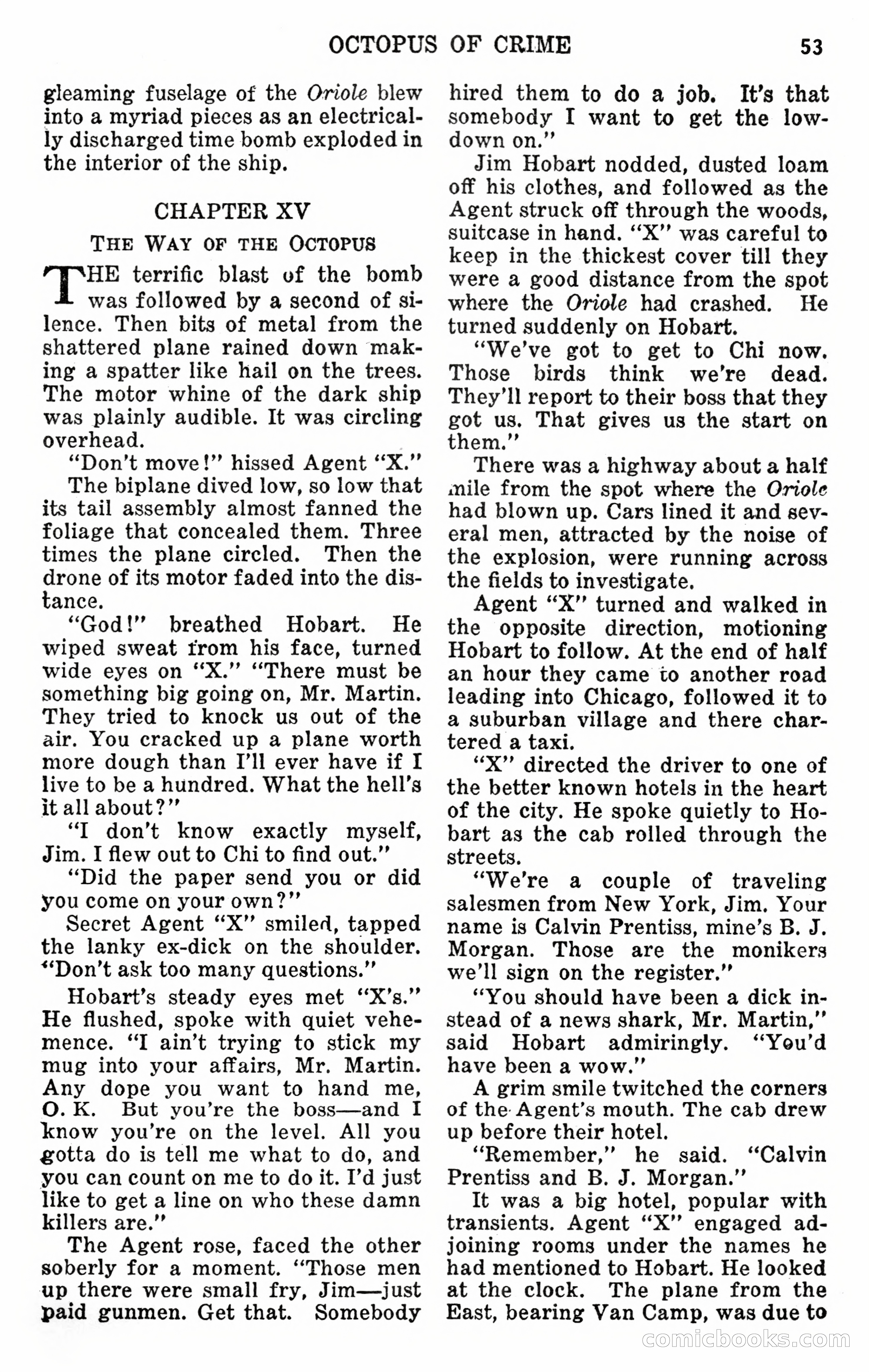 Secret Agent X: The Man of a Thousand Faces — page 55 of 132