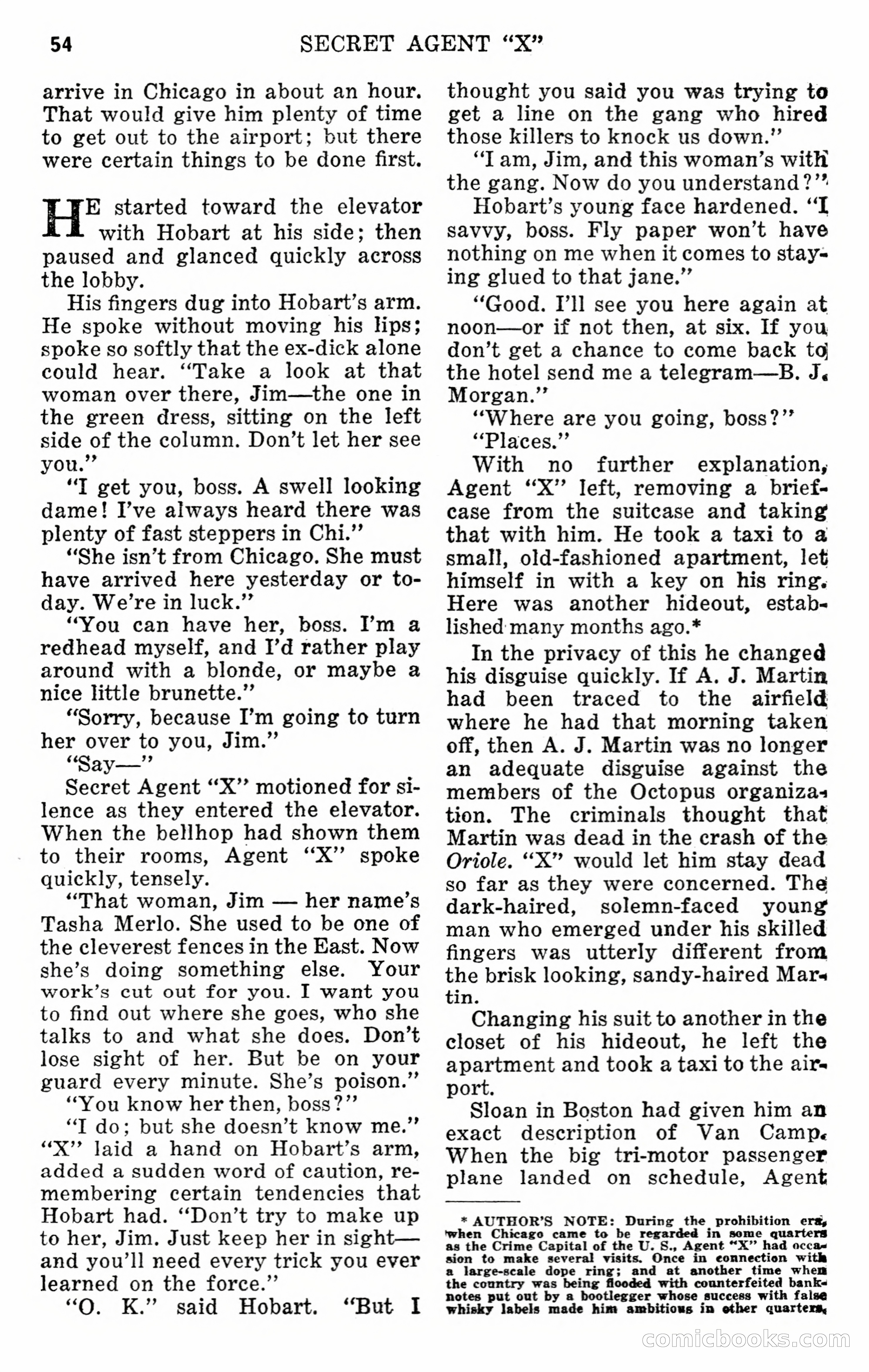 Secret Agent X: The Man of a Thousand Faces — page 56 of 132