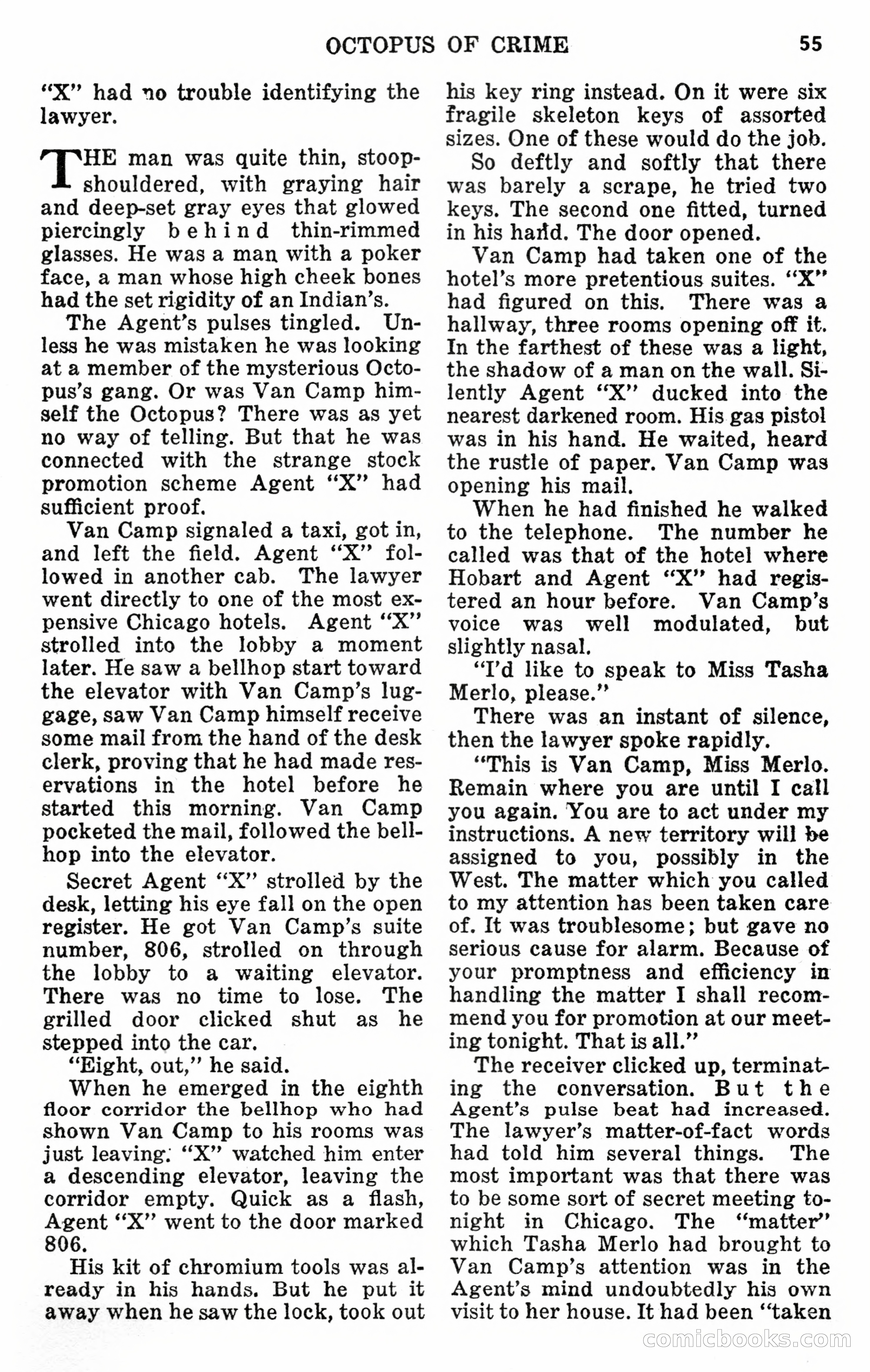 Secret Agent X: The Man of a Thousand Faces — page 57 of 132