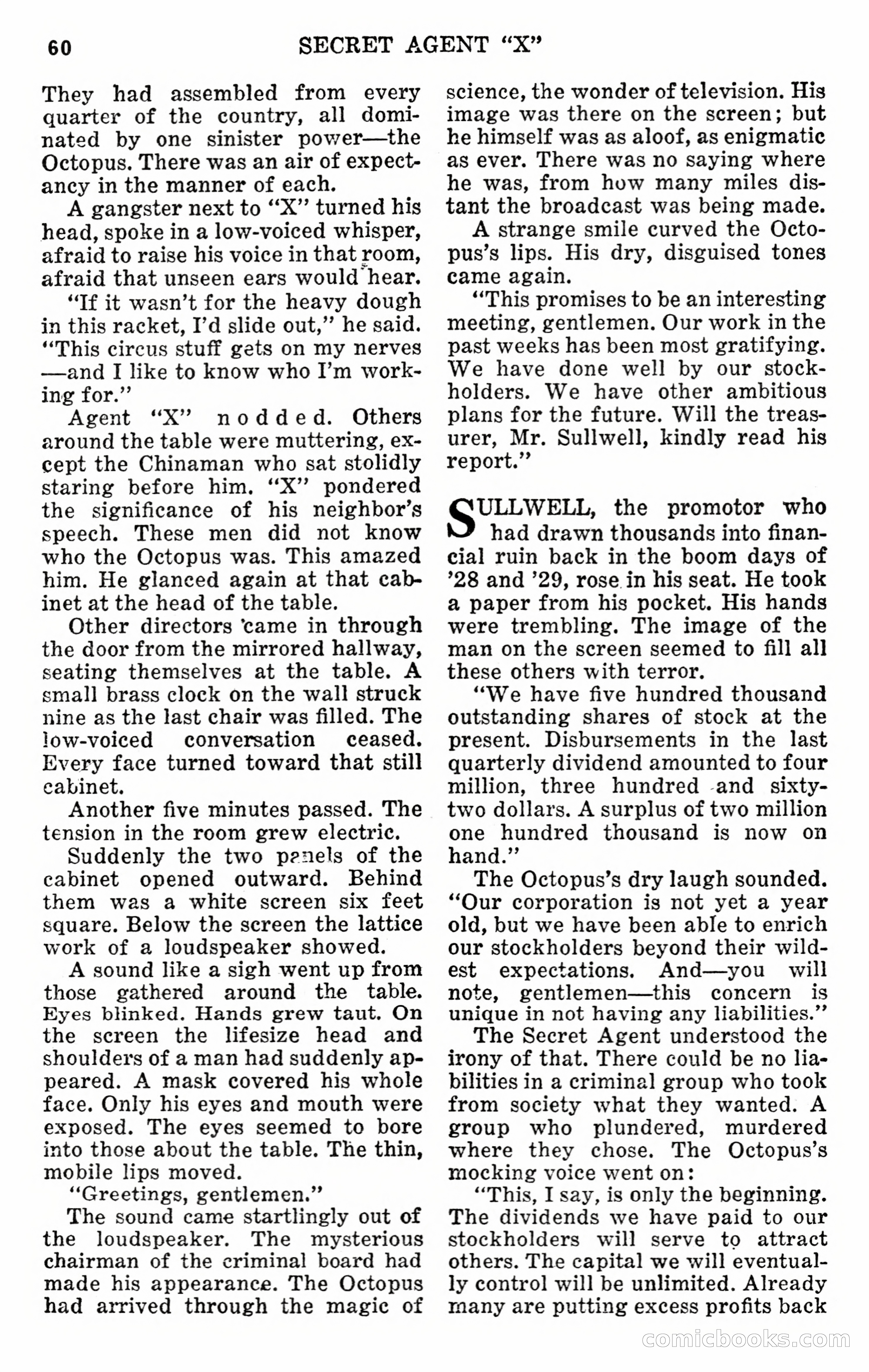 Secret Agent X: The Man of a Thousand Faces — page 62 of 132