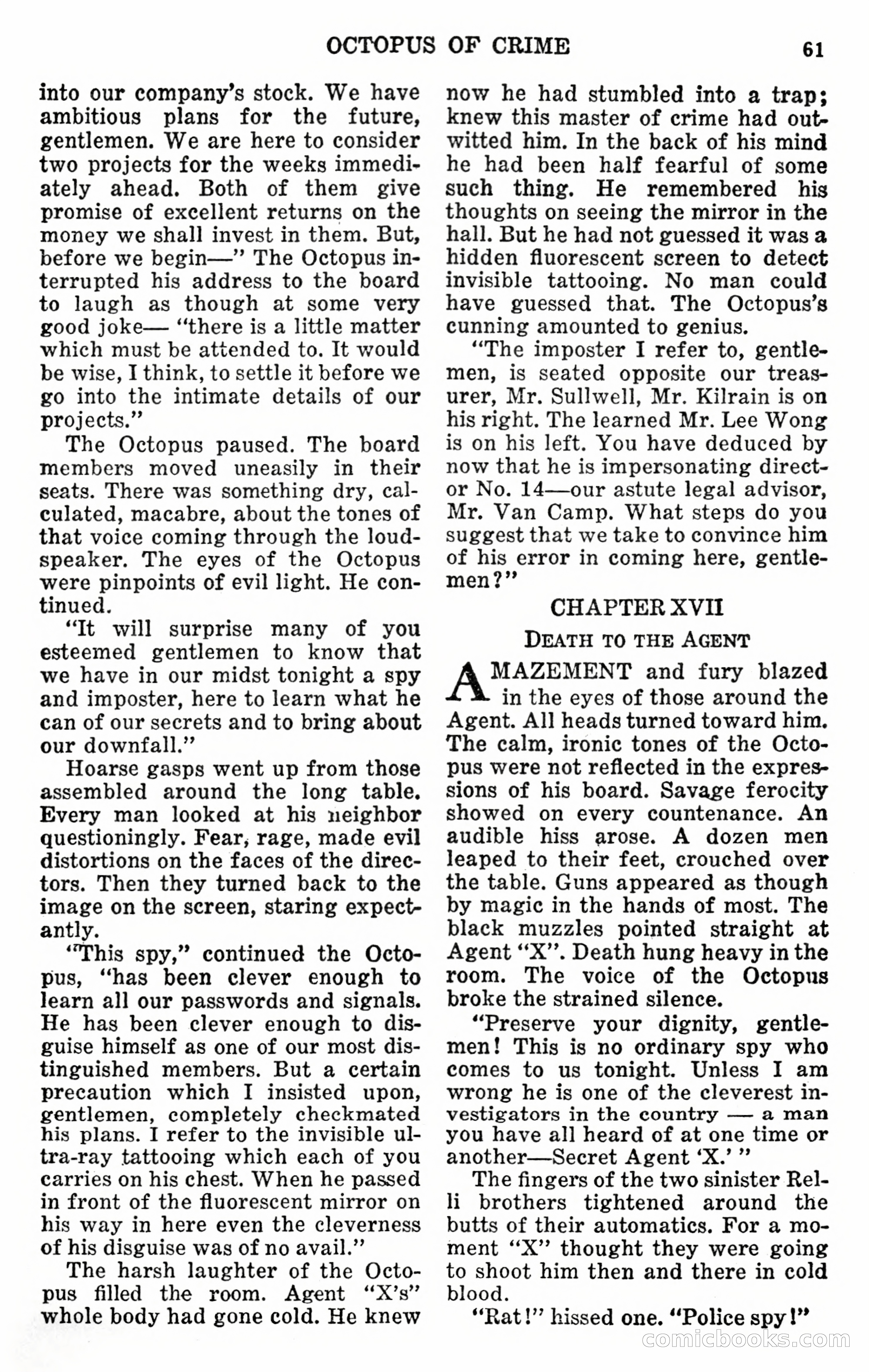 Secret Agent X: The Man of a Thousand Faces — page 63 of 132