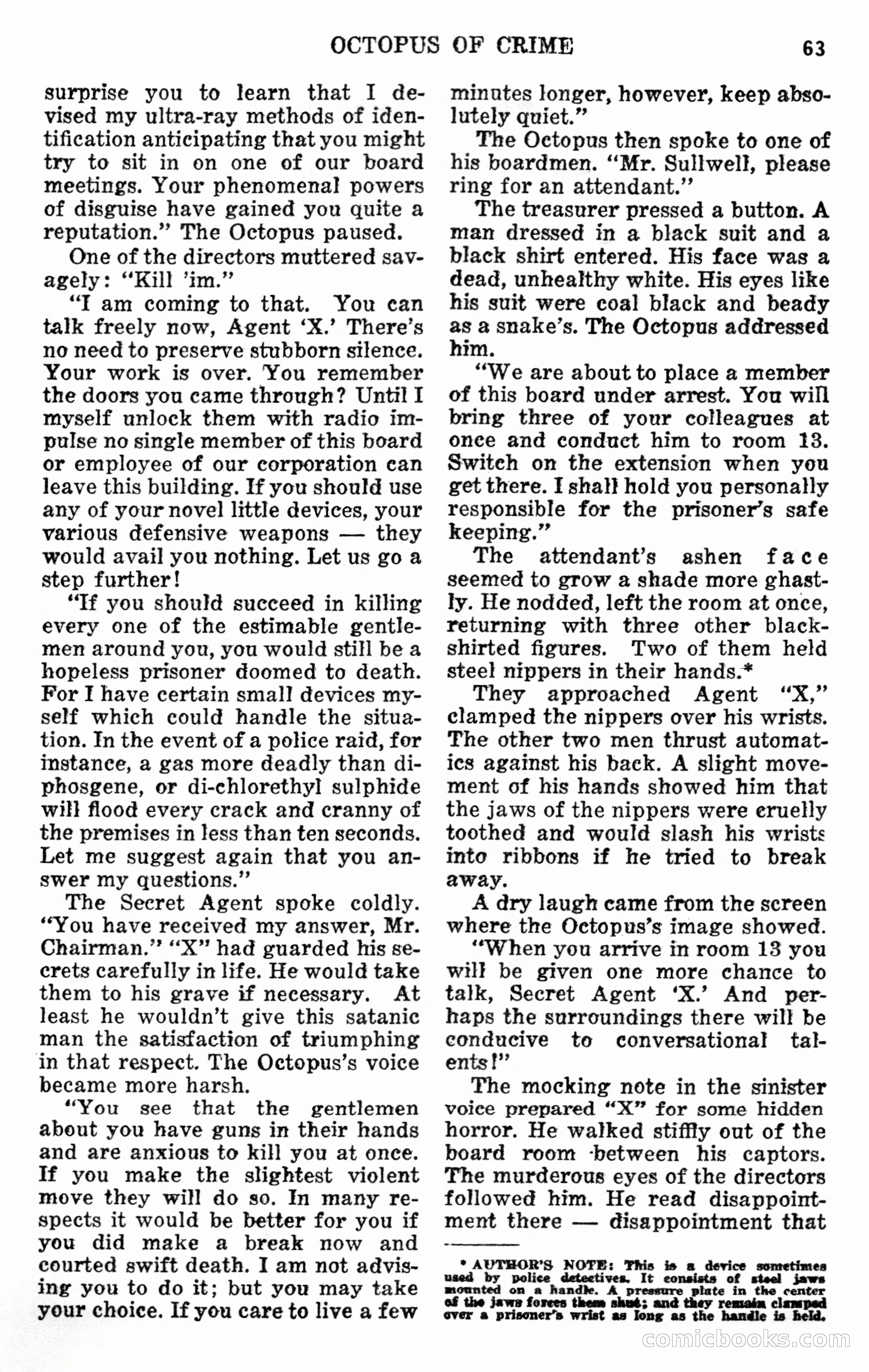 Secret Agent X: The Man of a Thousand Faces — page 65 of 132