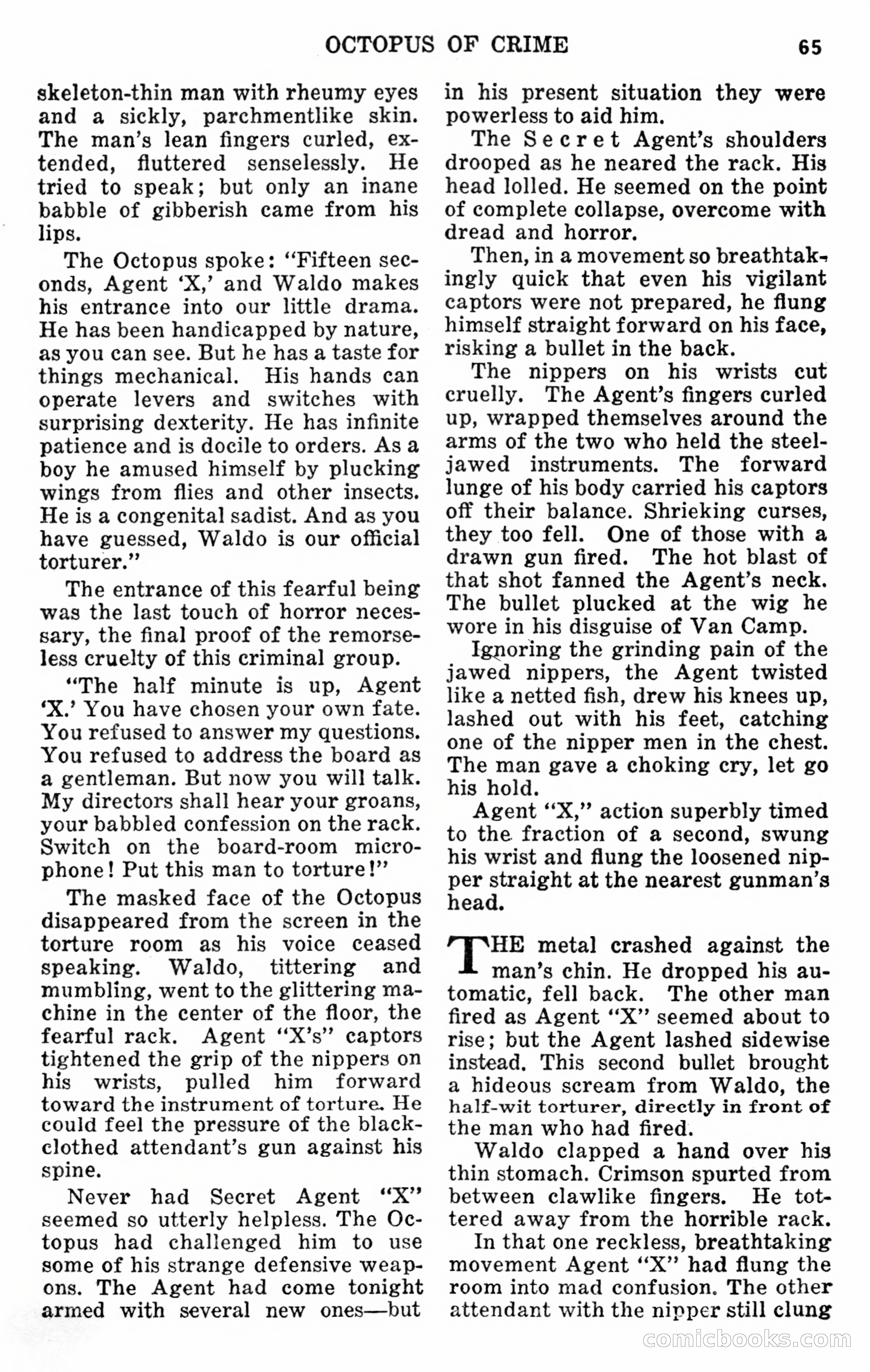 Secret Agent X: The Man of a Thousand Faces — page 67 of 132