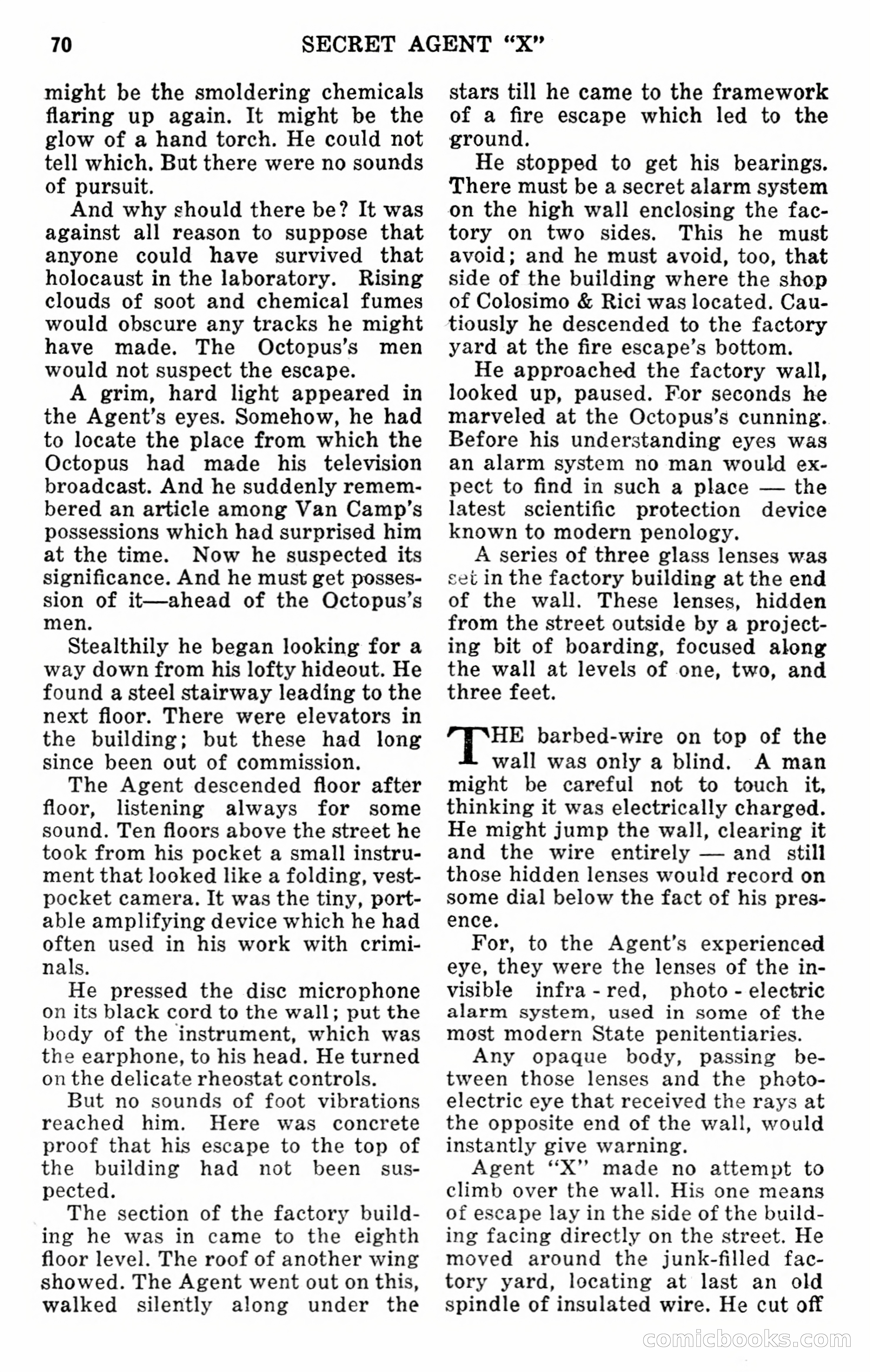 Secret Agent X: The Man of a Thousand Faces — page 72 of 132