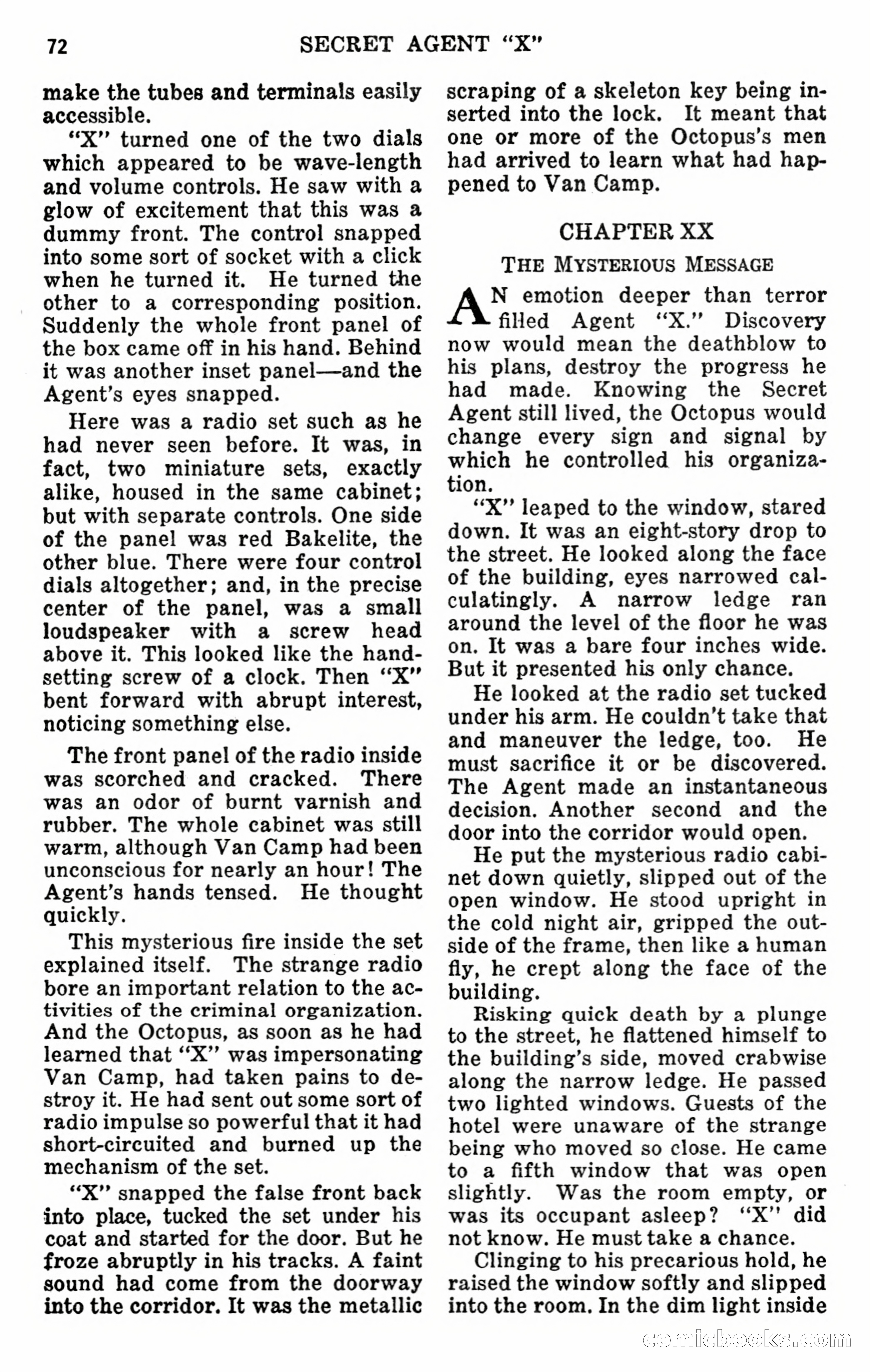 Secret Agent X: The Man of a Thousand Faces — page 74 of 132