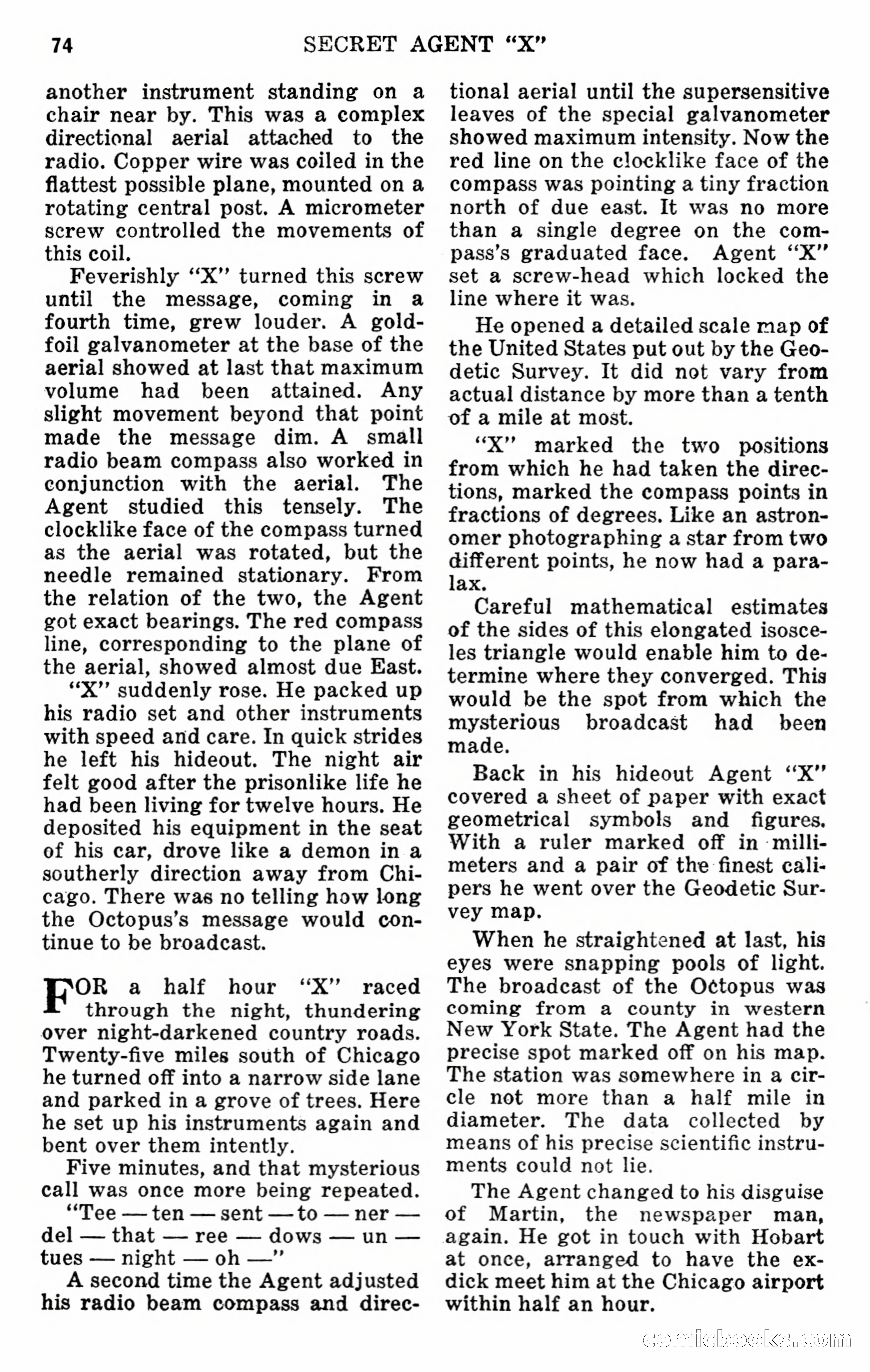 Secret Agent X: The Man of a Thousand Faces — page 76 of 132