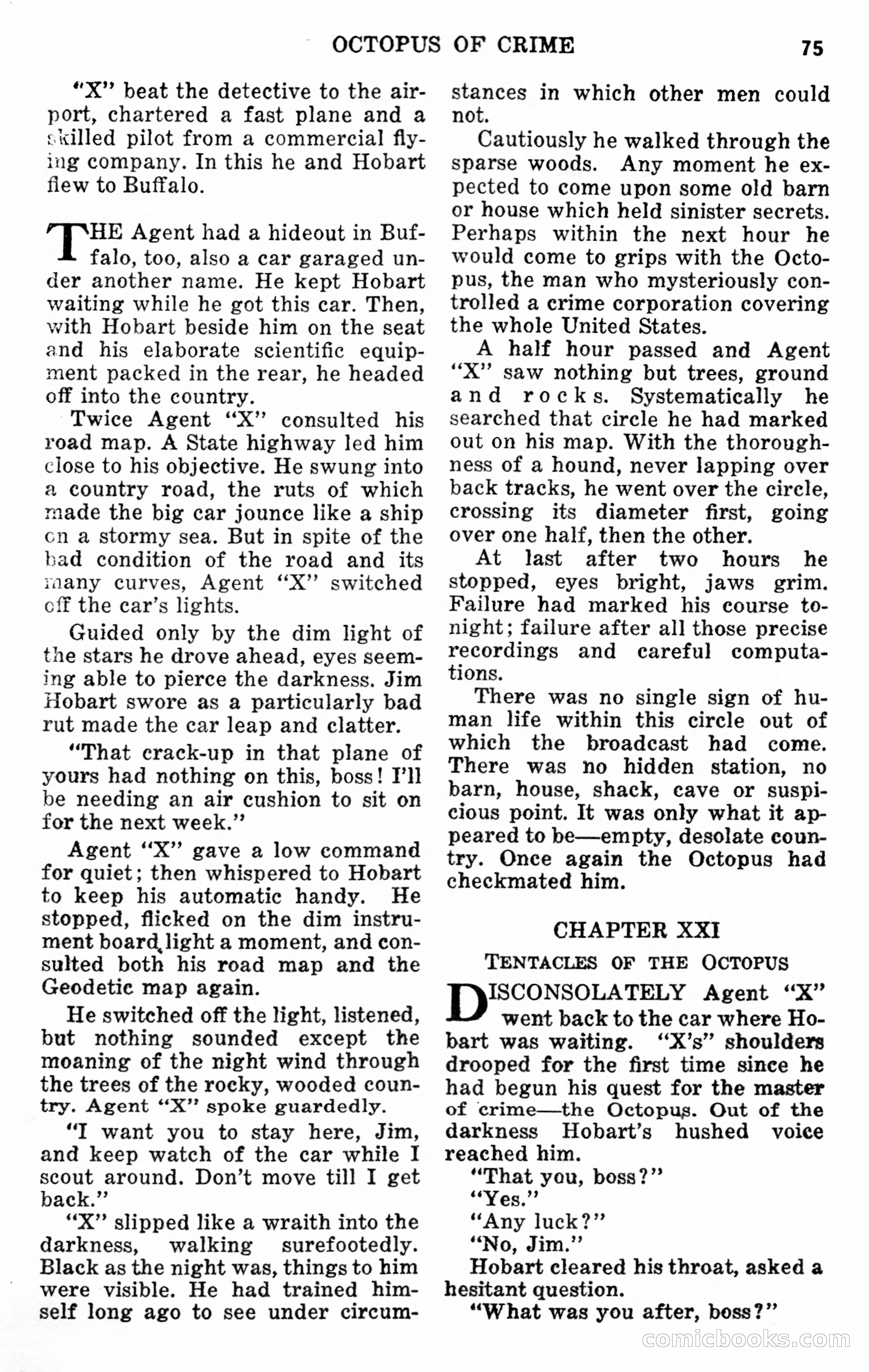 Secret Agent X: The Man of a Thousand Faces — page 77 of 132