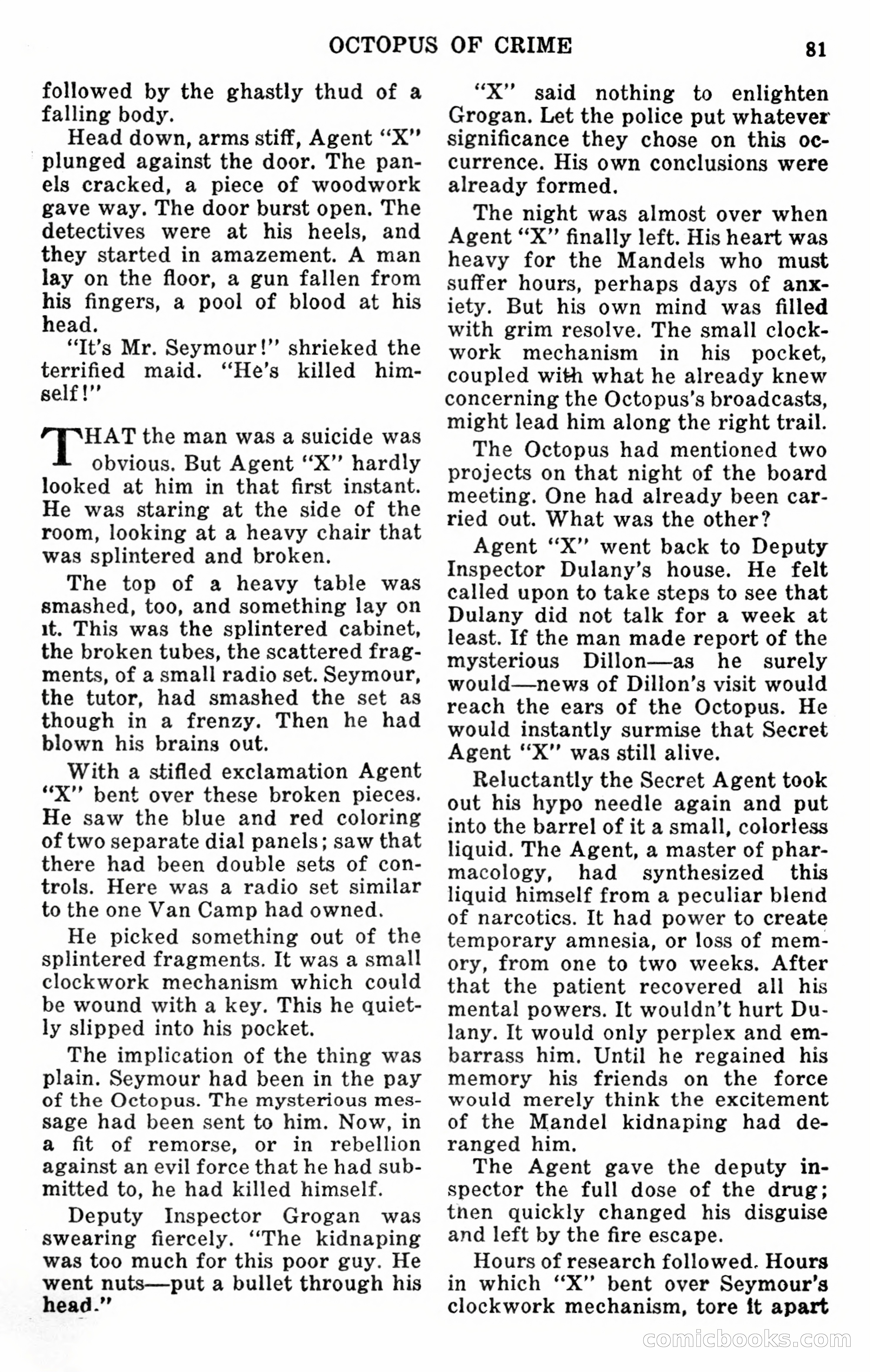 Secret Agent X: The Man of a Thousand Faces — page 83 of 132