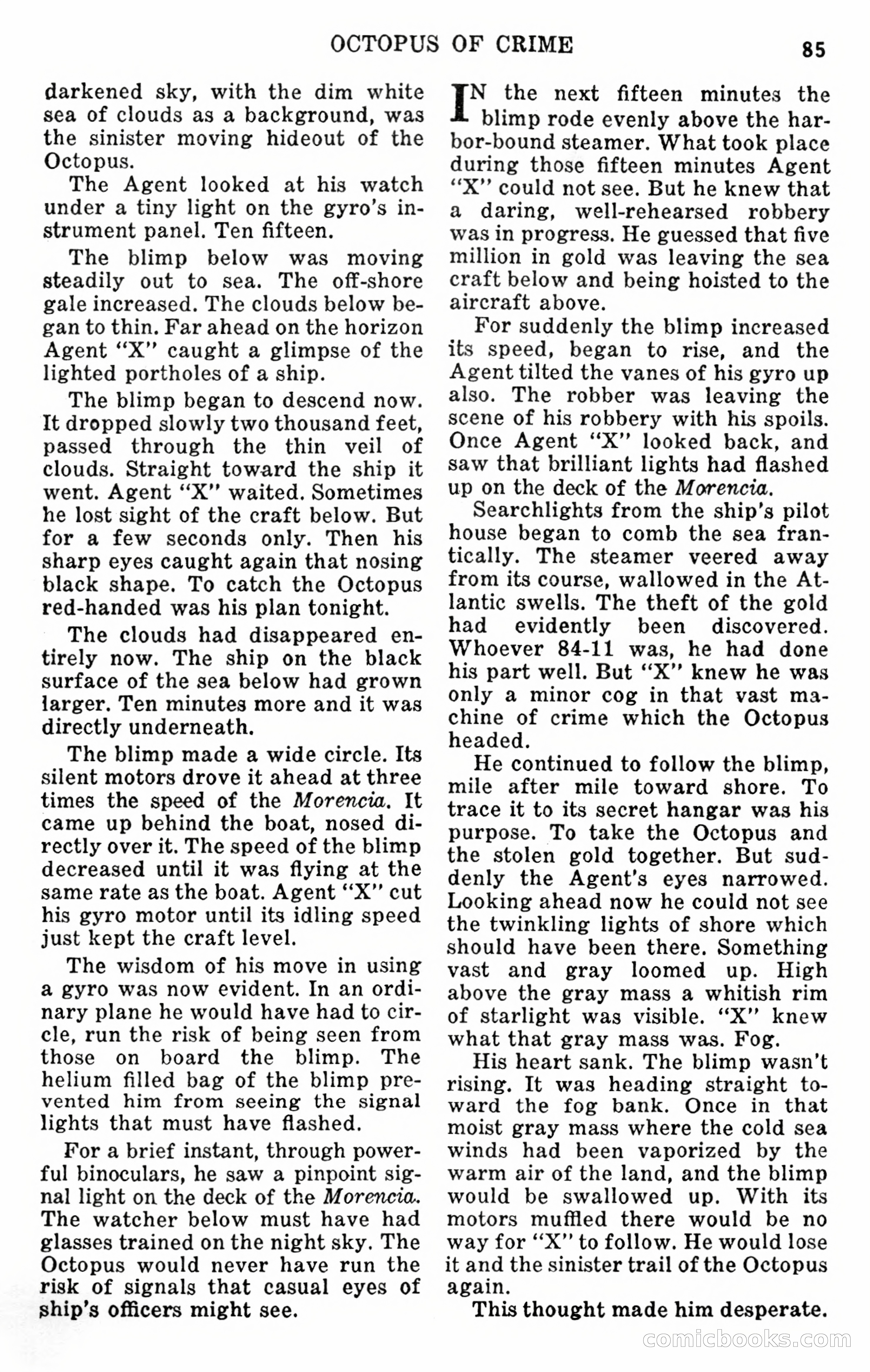 Secret Agent X: The Man of a Thousand Faces — page 87 of 132