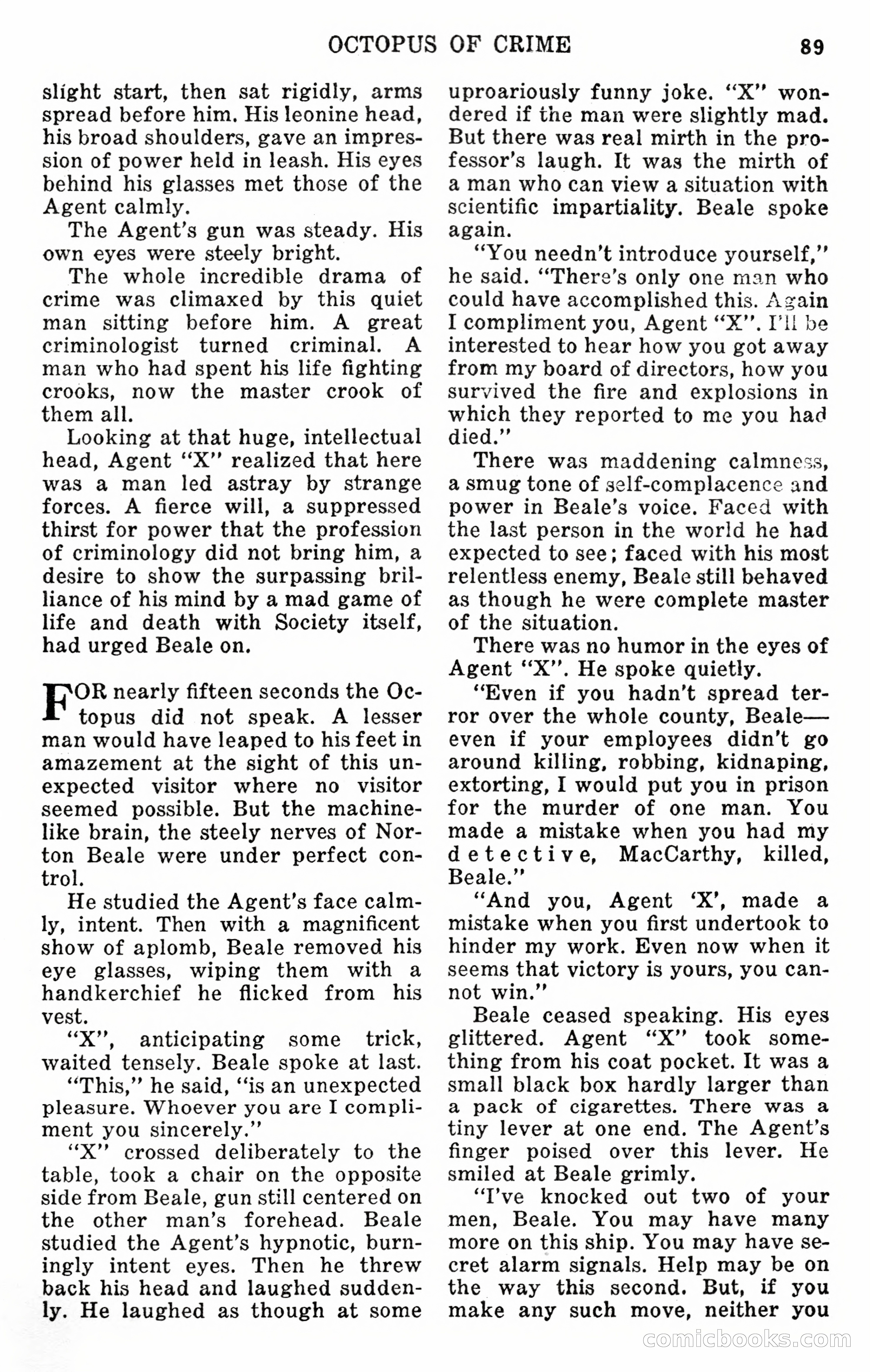 Secret Agent X: The Man of a Thousand Faces — page 91 of 132