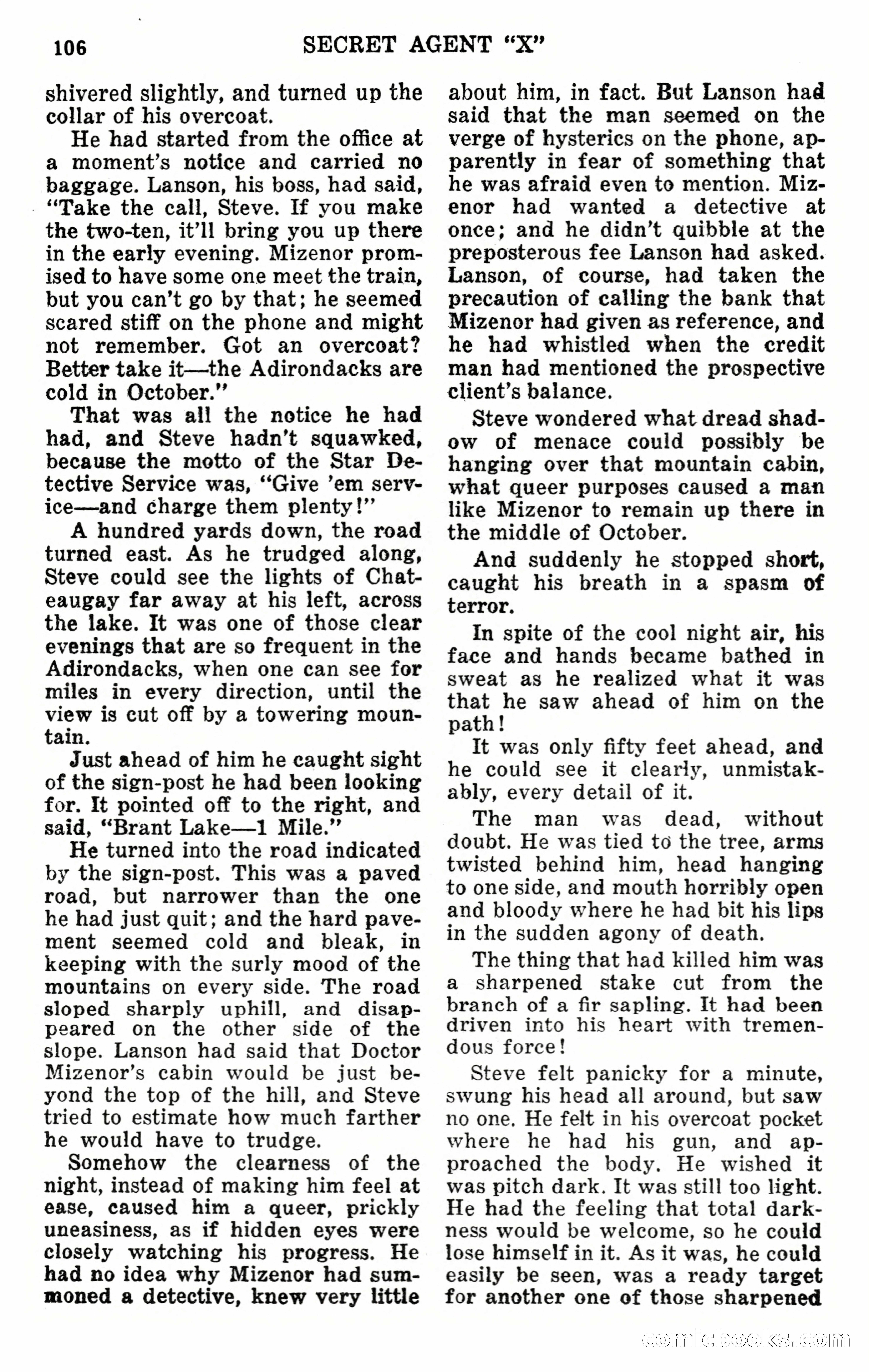 Secret Agent X: The Man of a Thousand Faces — page 108 of 132