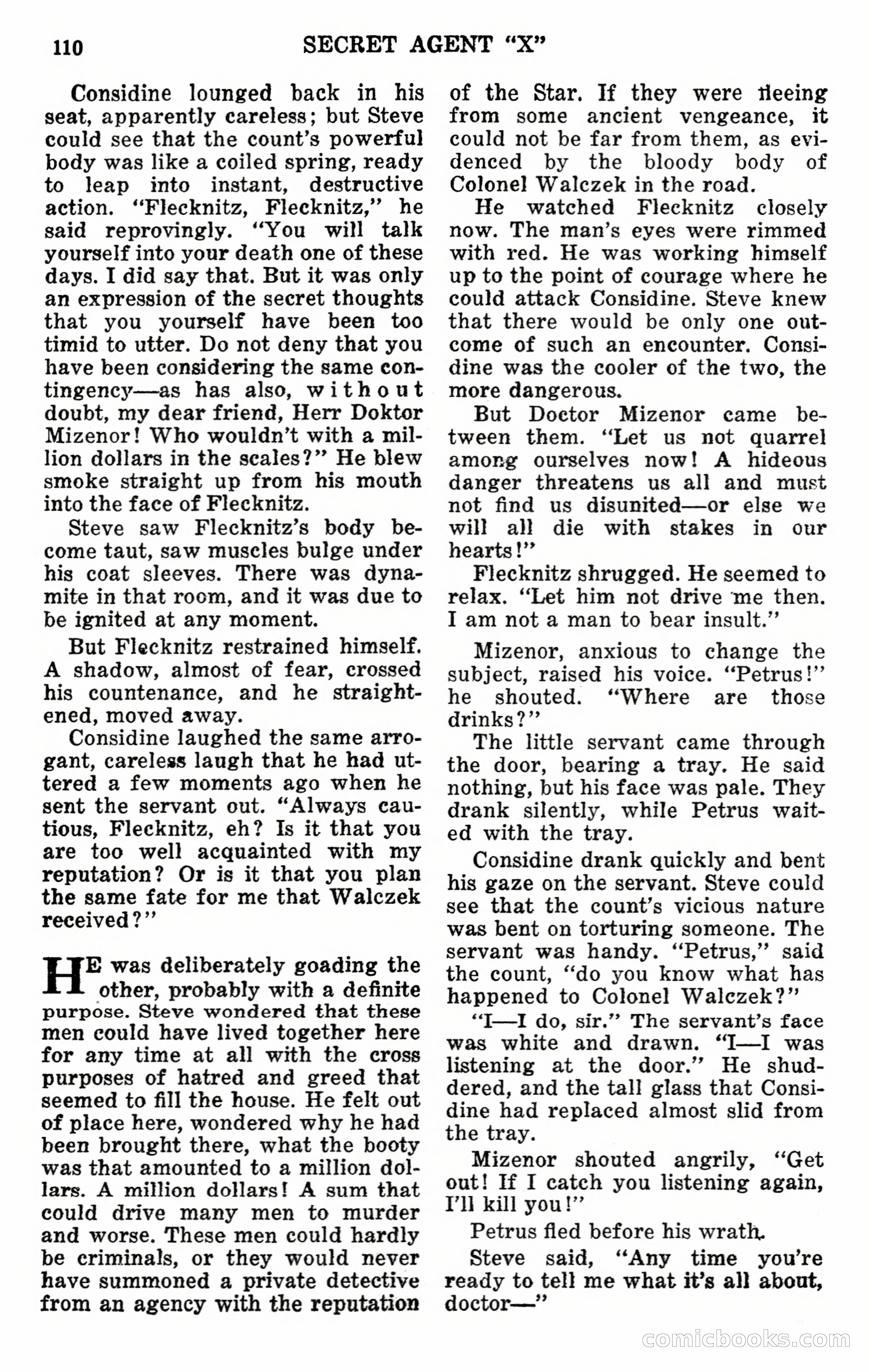 Secret Agent X: The Man of a Thousand Faces — page 112 of 132
