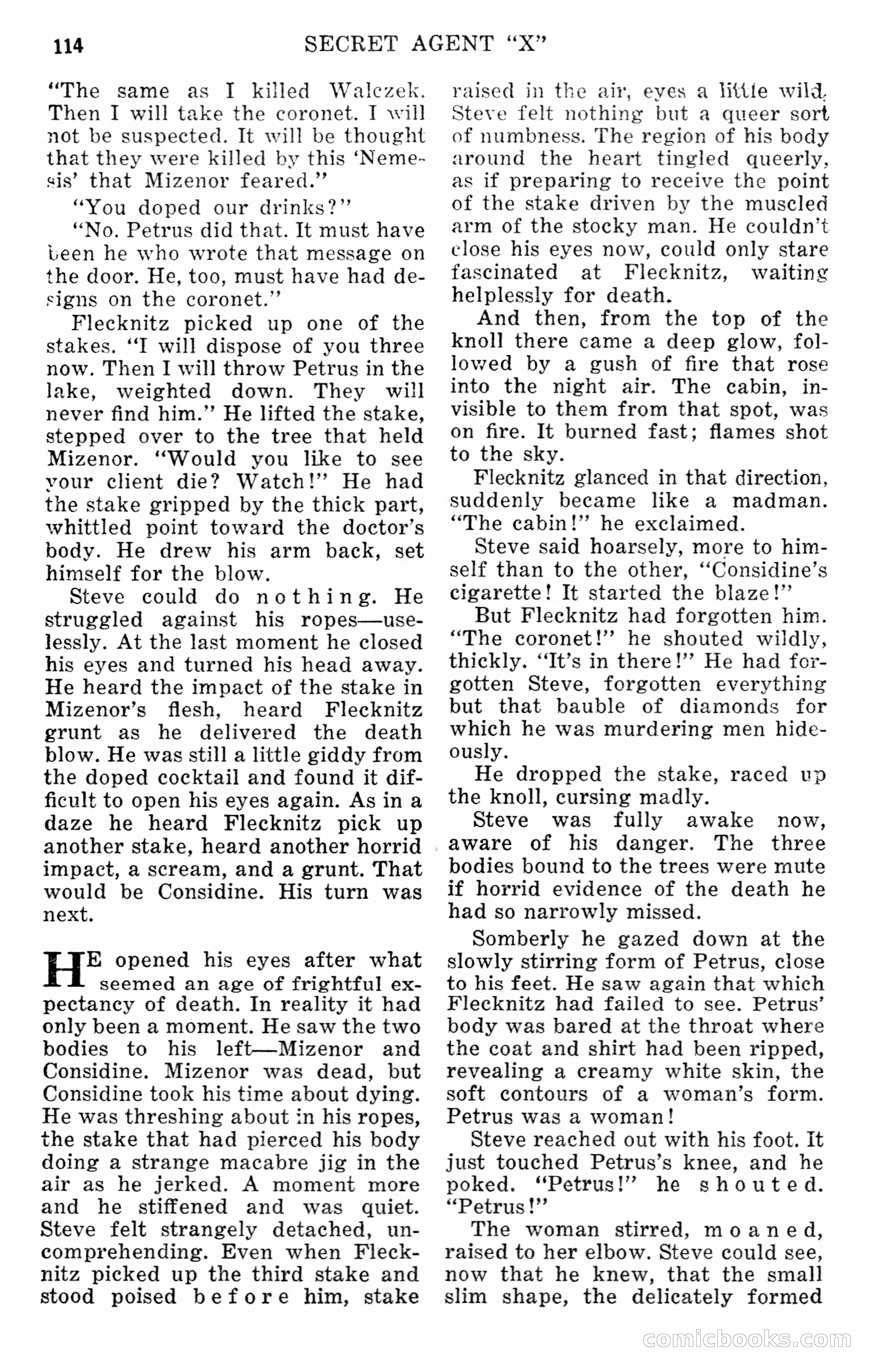 Secret Agent X: The Man of a Thousand Faces — page 116 of 132