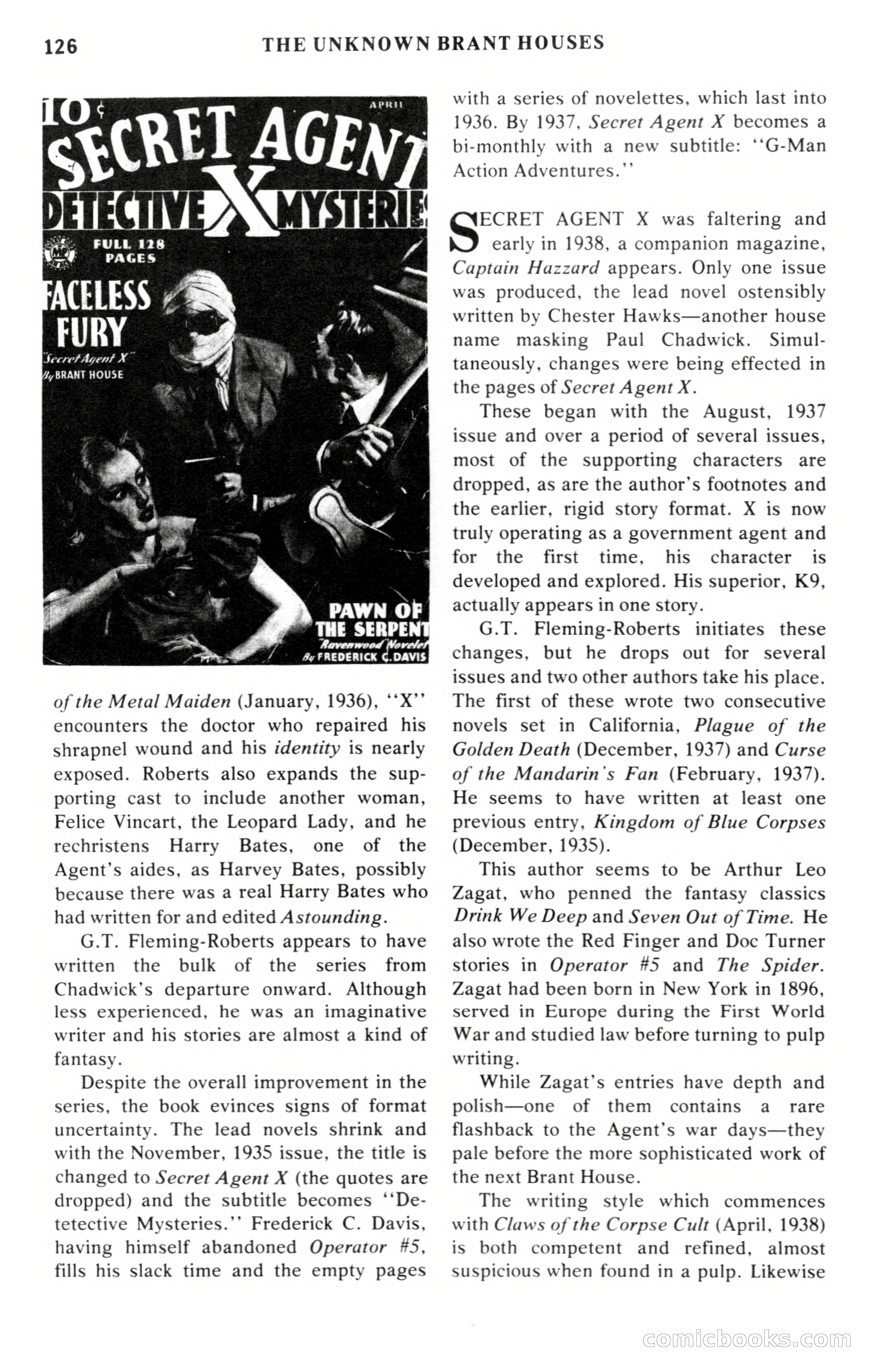 Secret Agent X: The Man of a Thousand Faces — page 128 of 132