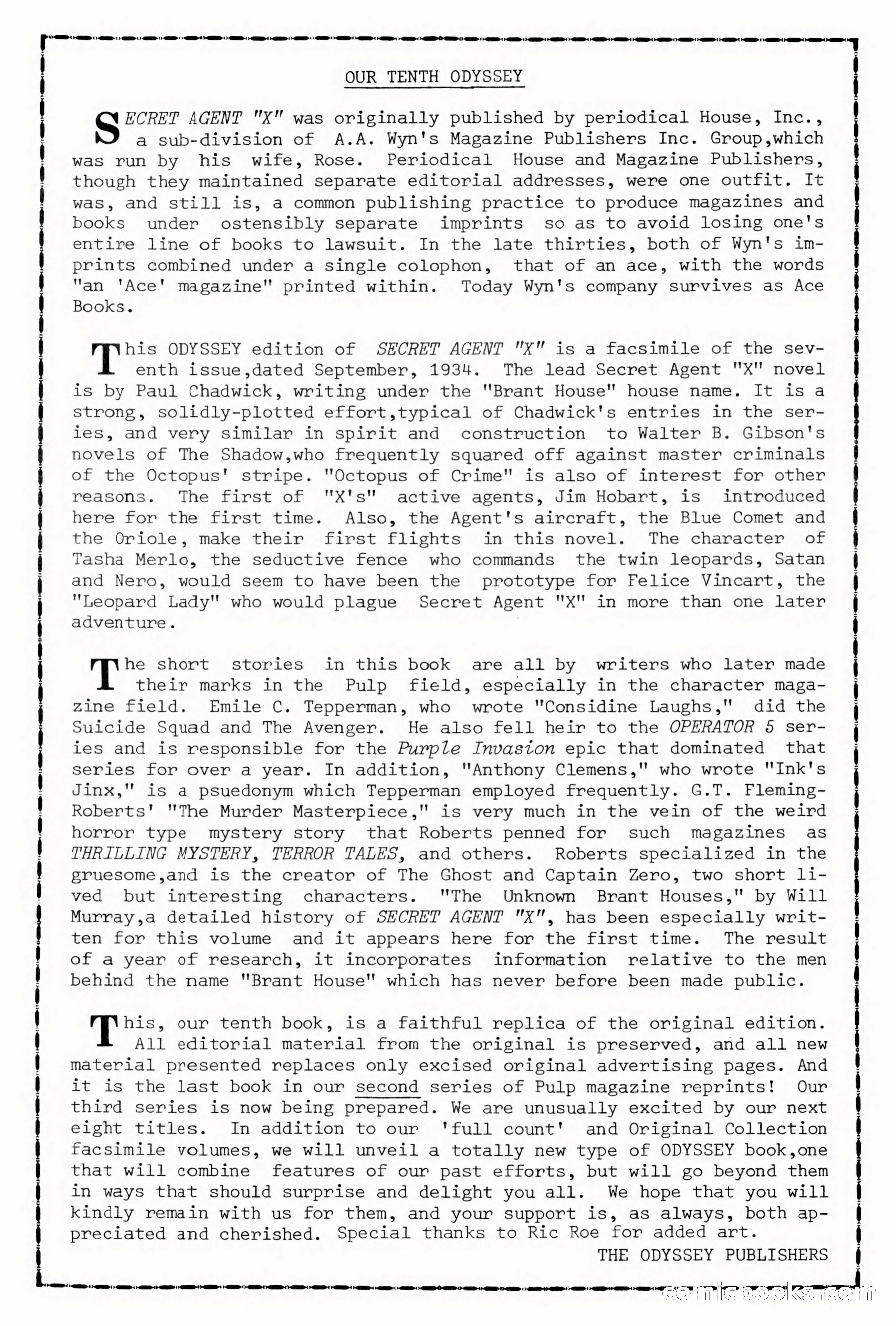 Secret Agent X: The Man of a Thousand Faces — page 131 of 132