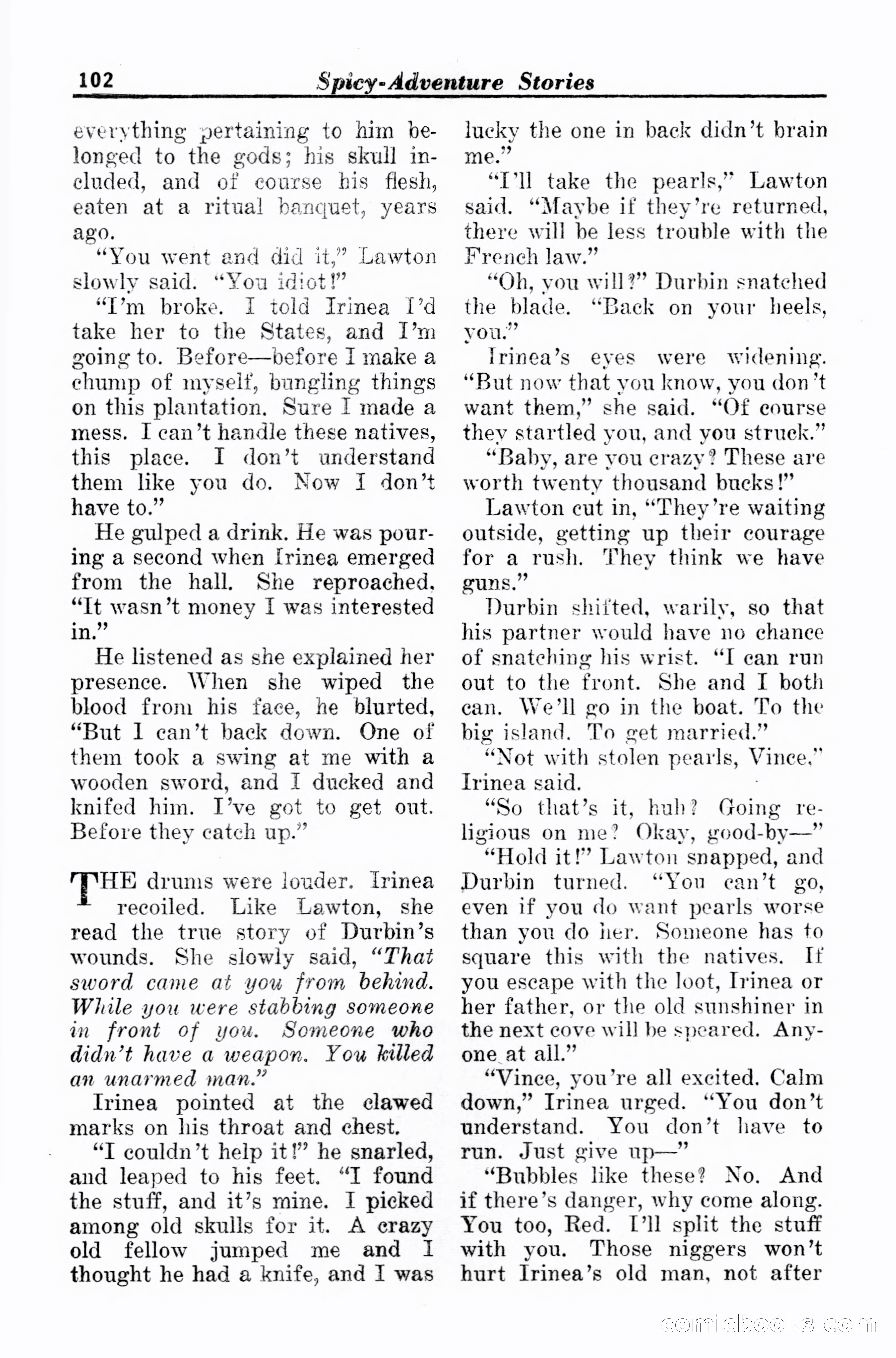 Spicy Adventure Stories — page 104 of 116