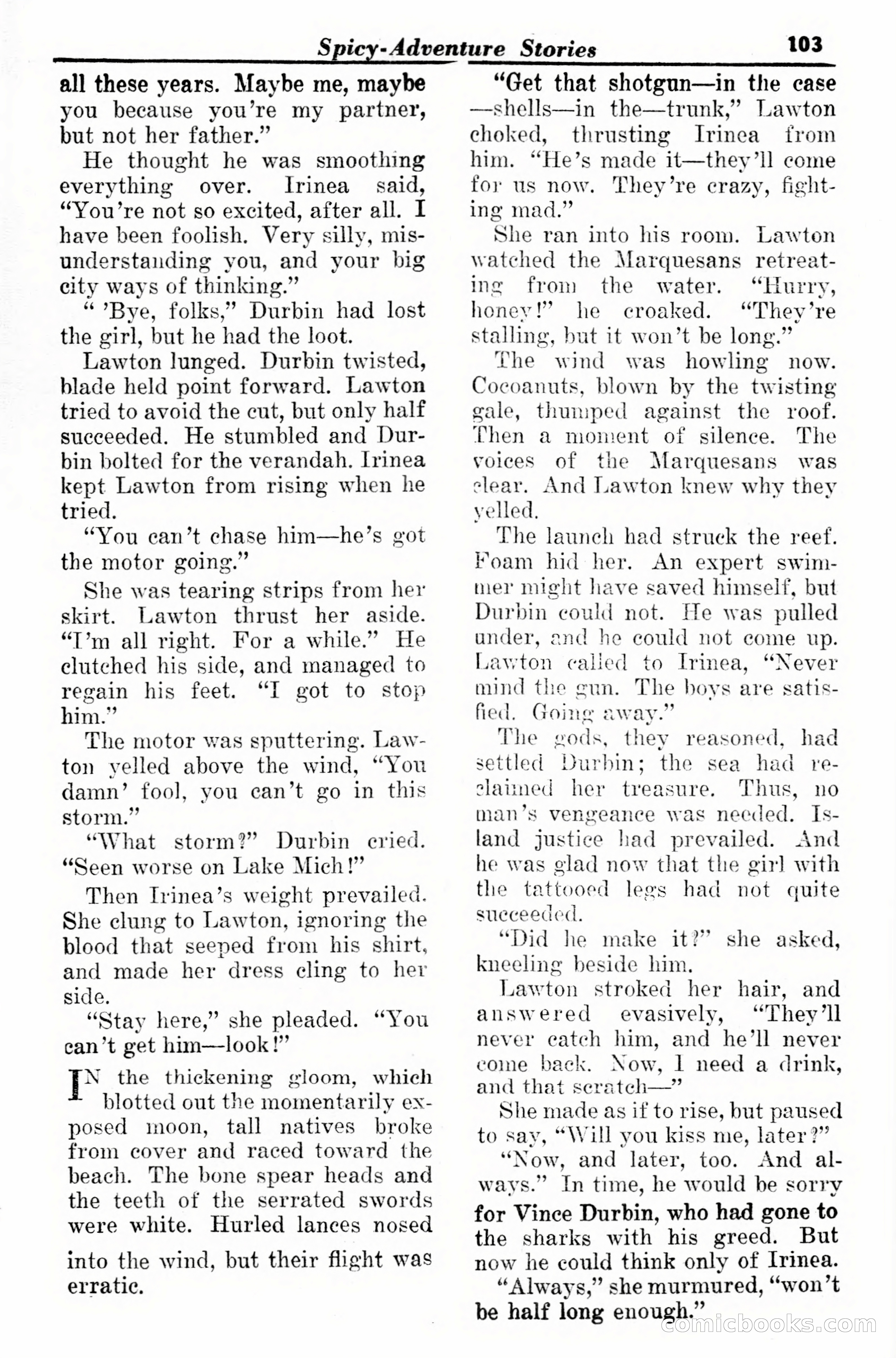 Spicy Adventure Stories — page 105 of 116