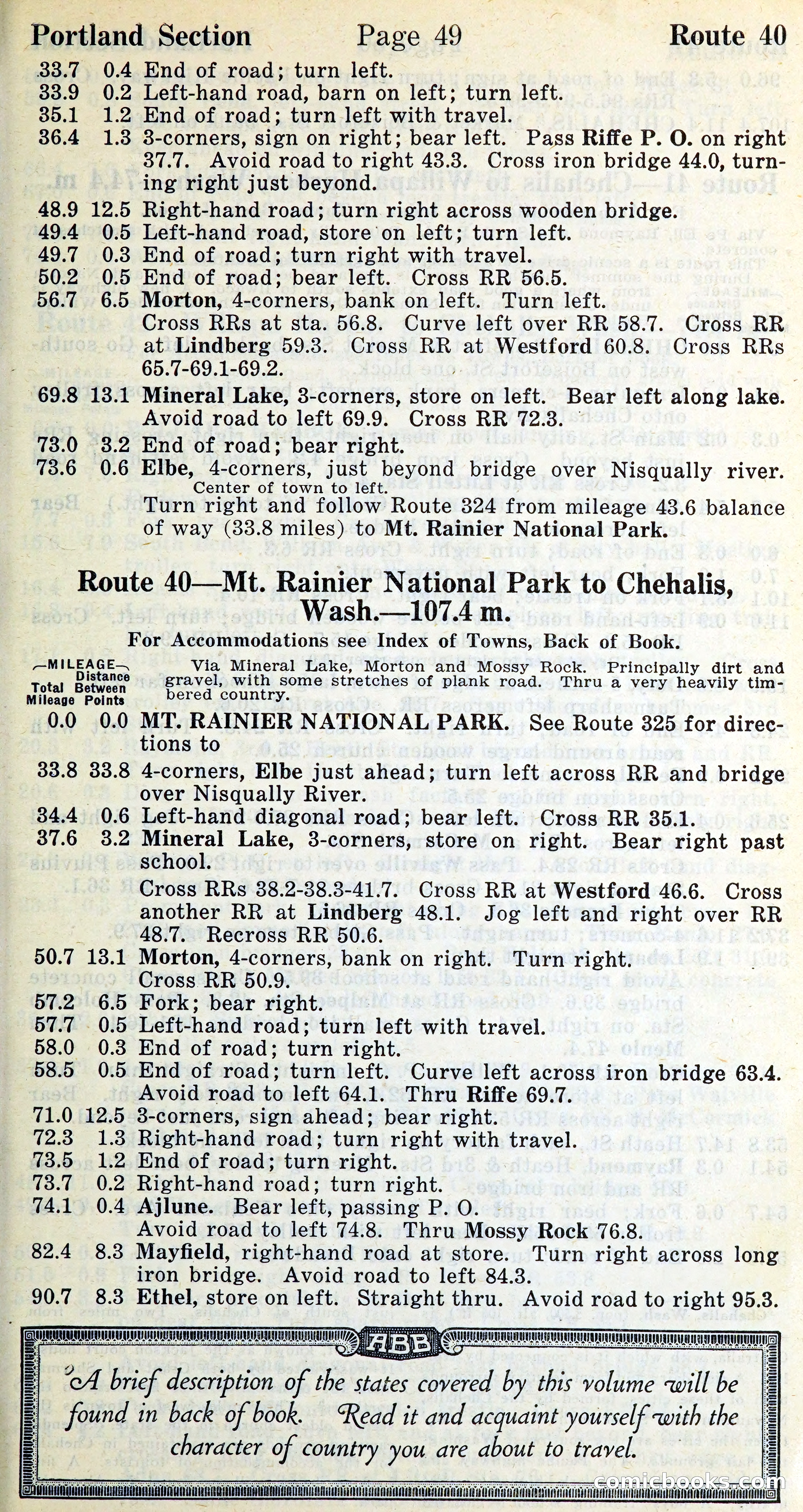 Official Automobile Blue Book, Vol. 9 — page 56 of 400