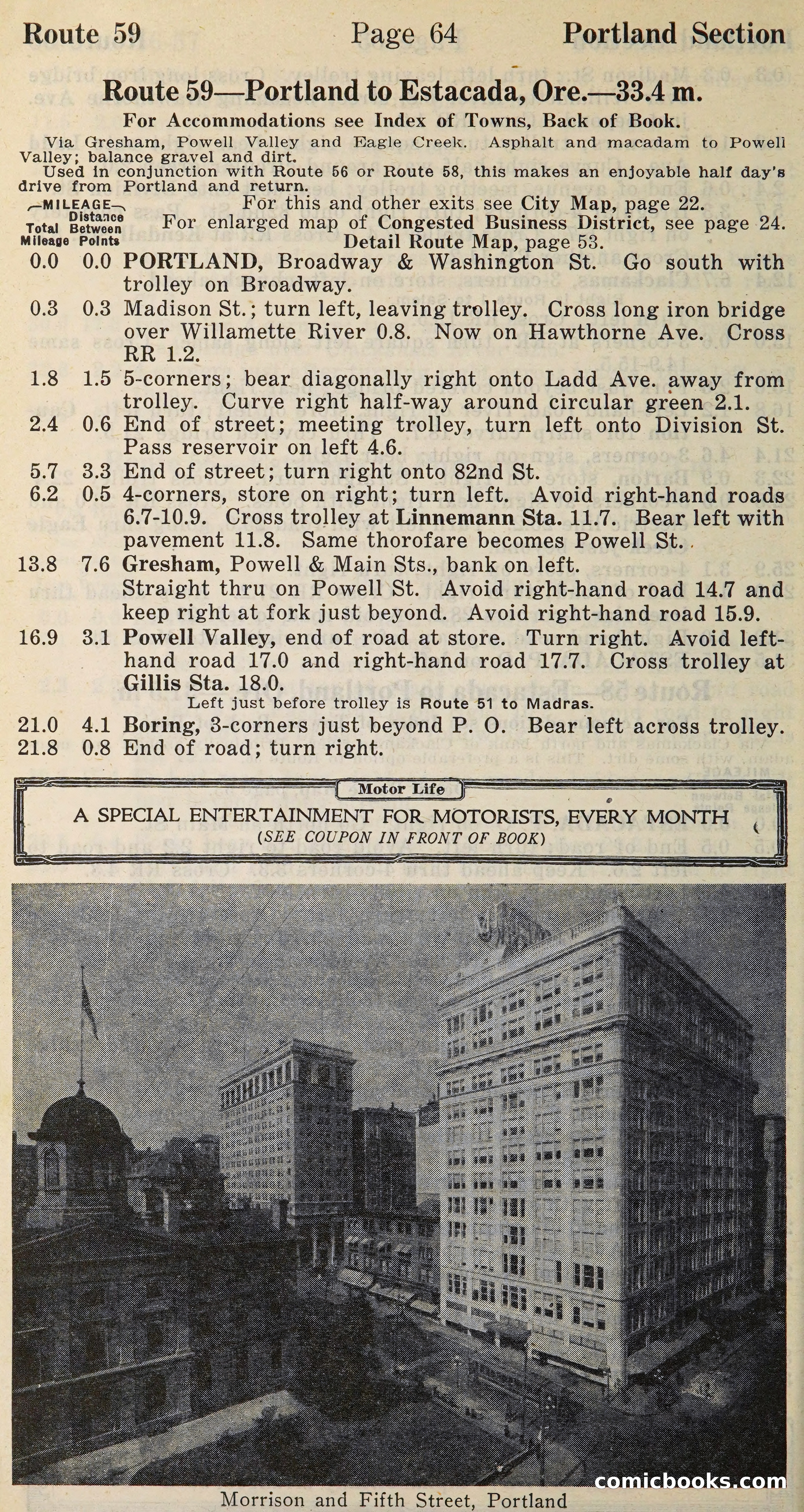 Official Automobile Blue Book, Vol. 9 — page 71 of 400