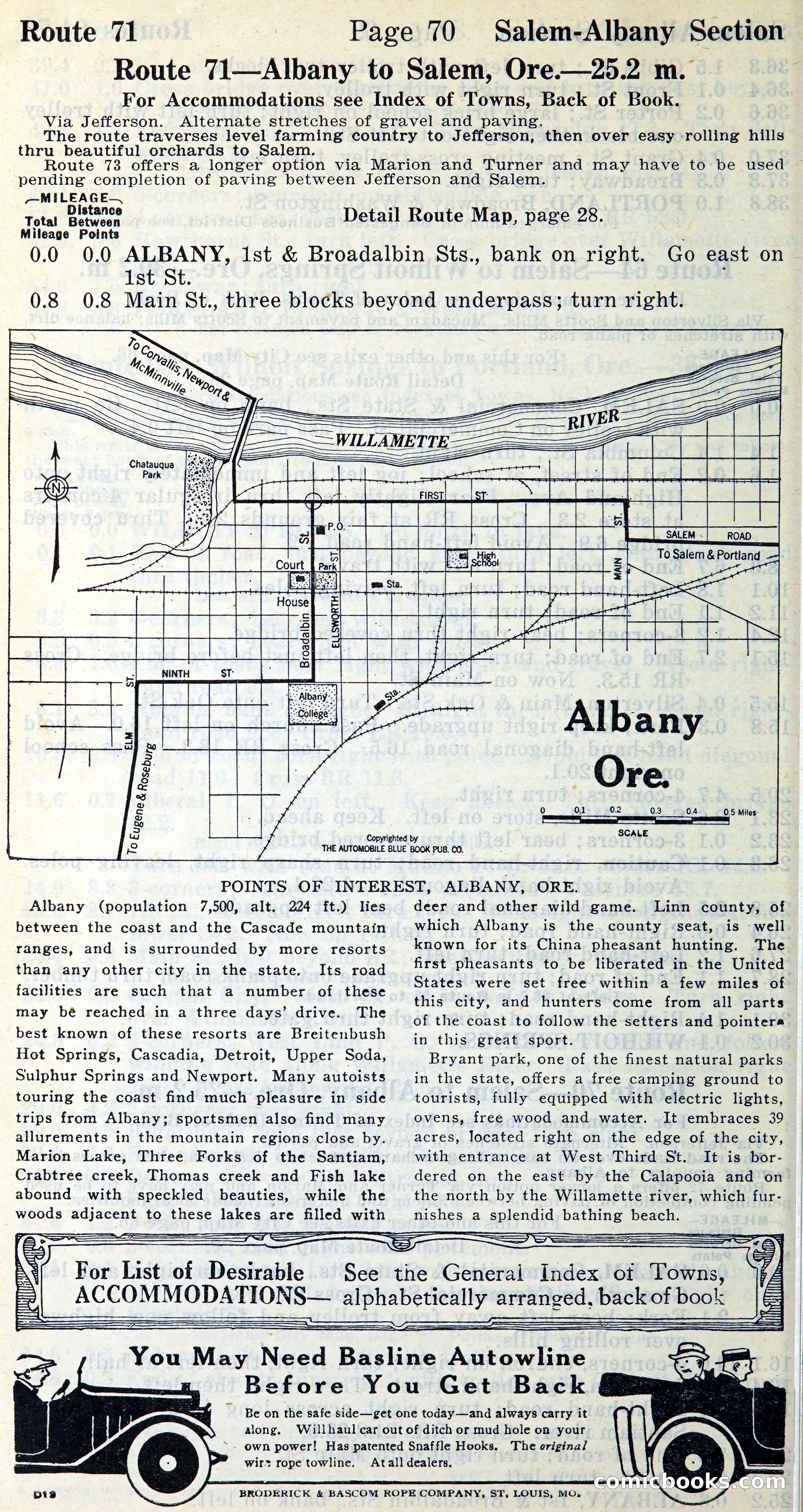 Official Automobile Blue Book, Vol. 9 — page 77 of 400