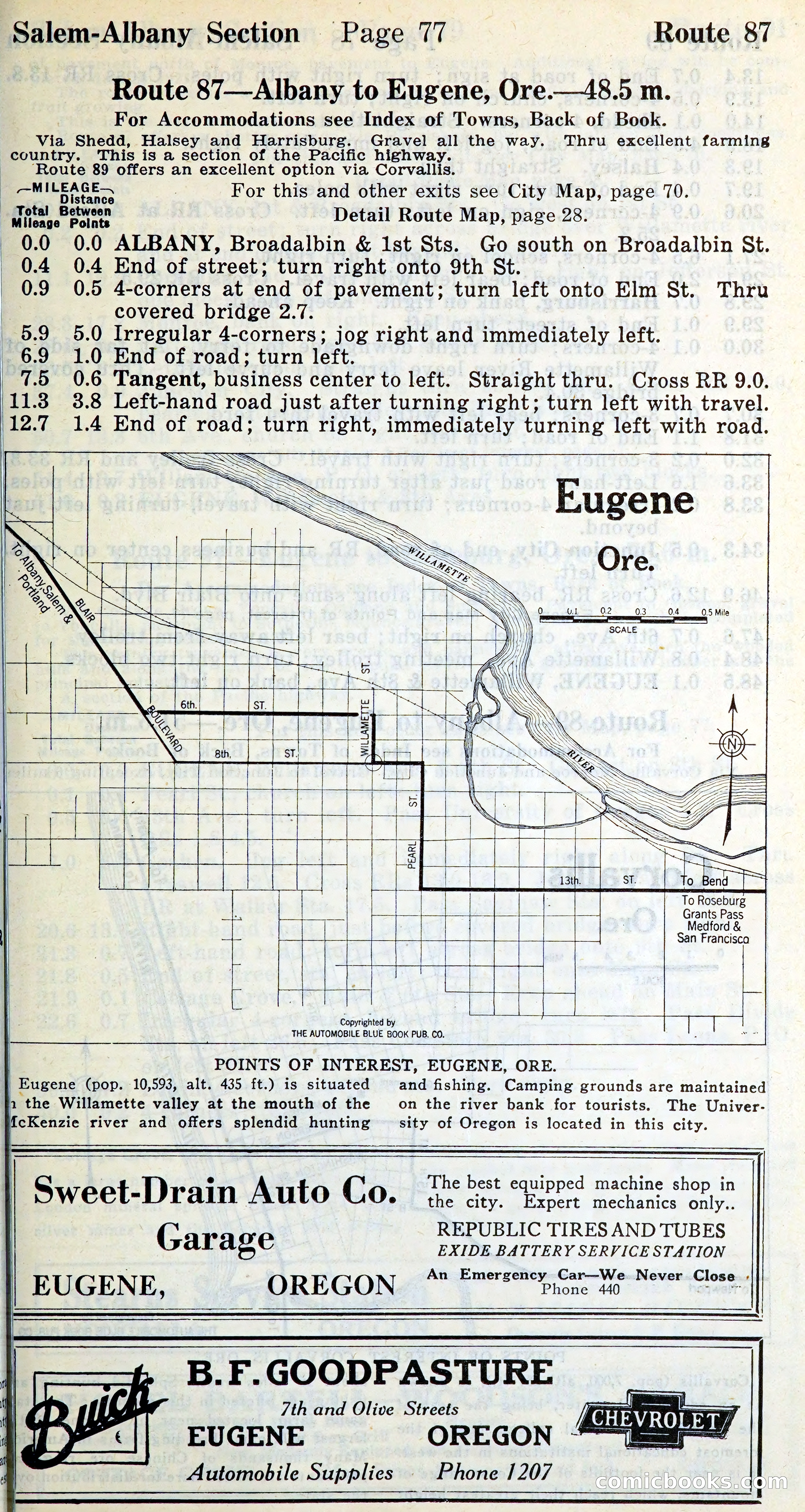 Official Automobile Blue Book, Vol. 9 — page 84 of 400