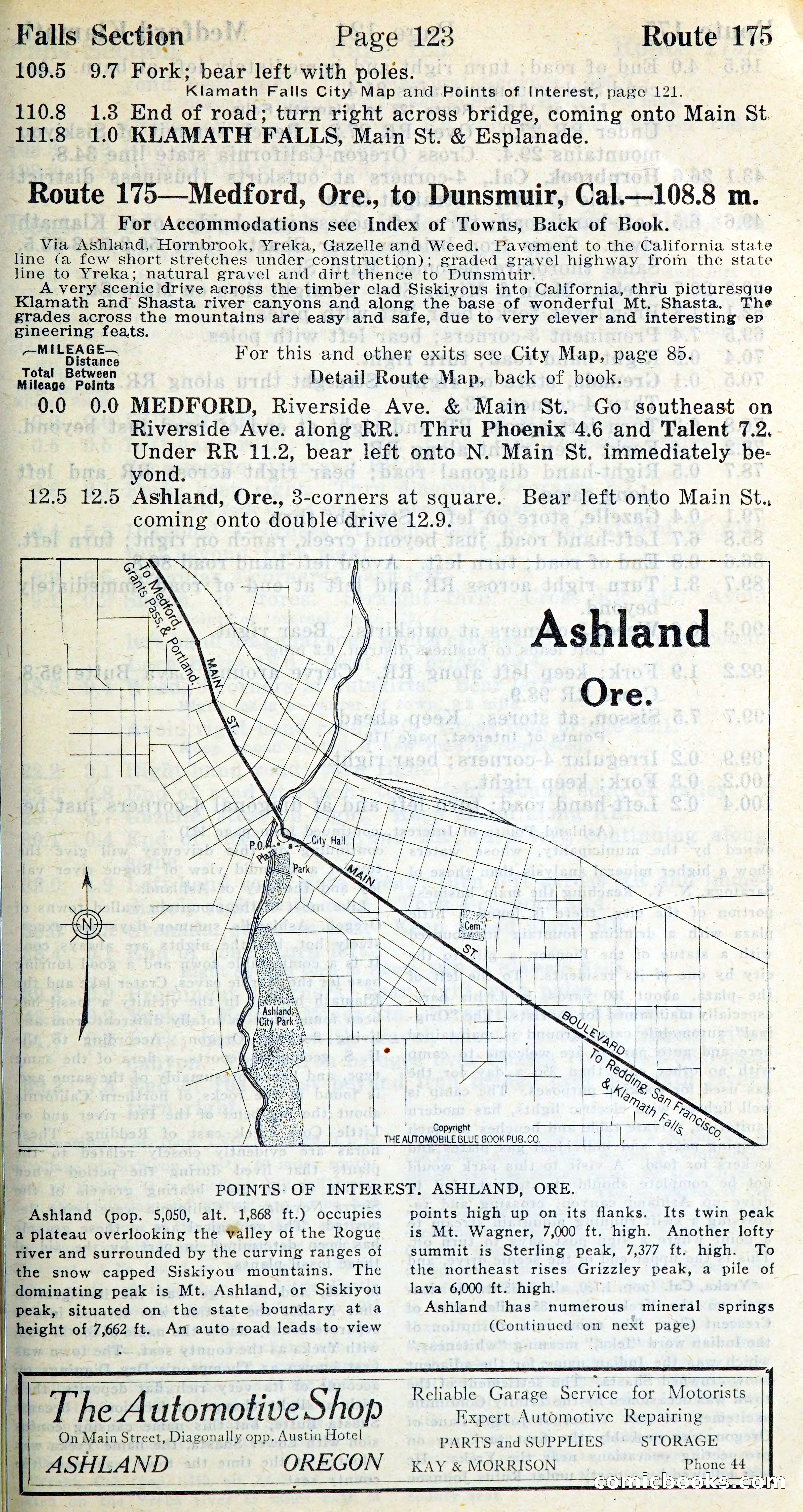 Official Automobile Blue Book, Vol. 9 — page 130 of 400