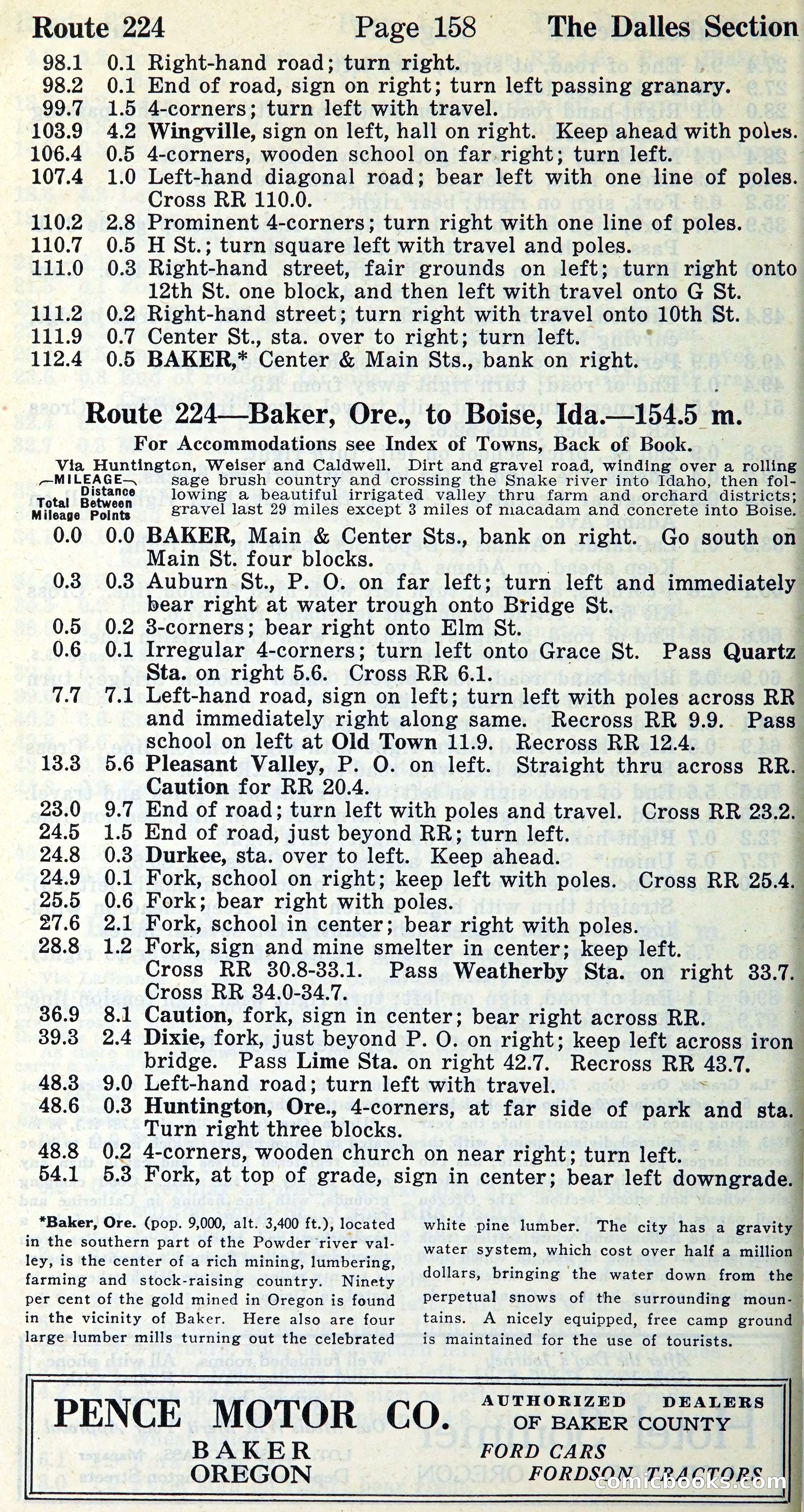 Official Automobile Blue Book, Vol. 9 — page 165 of 400