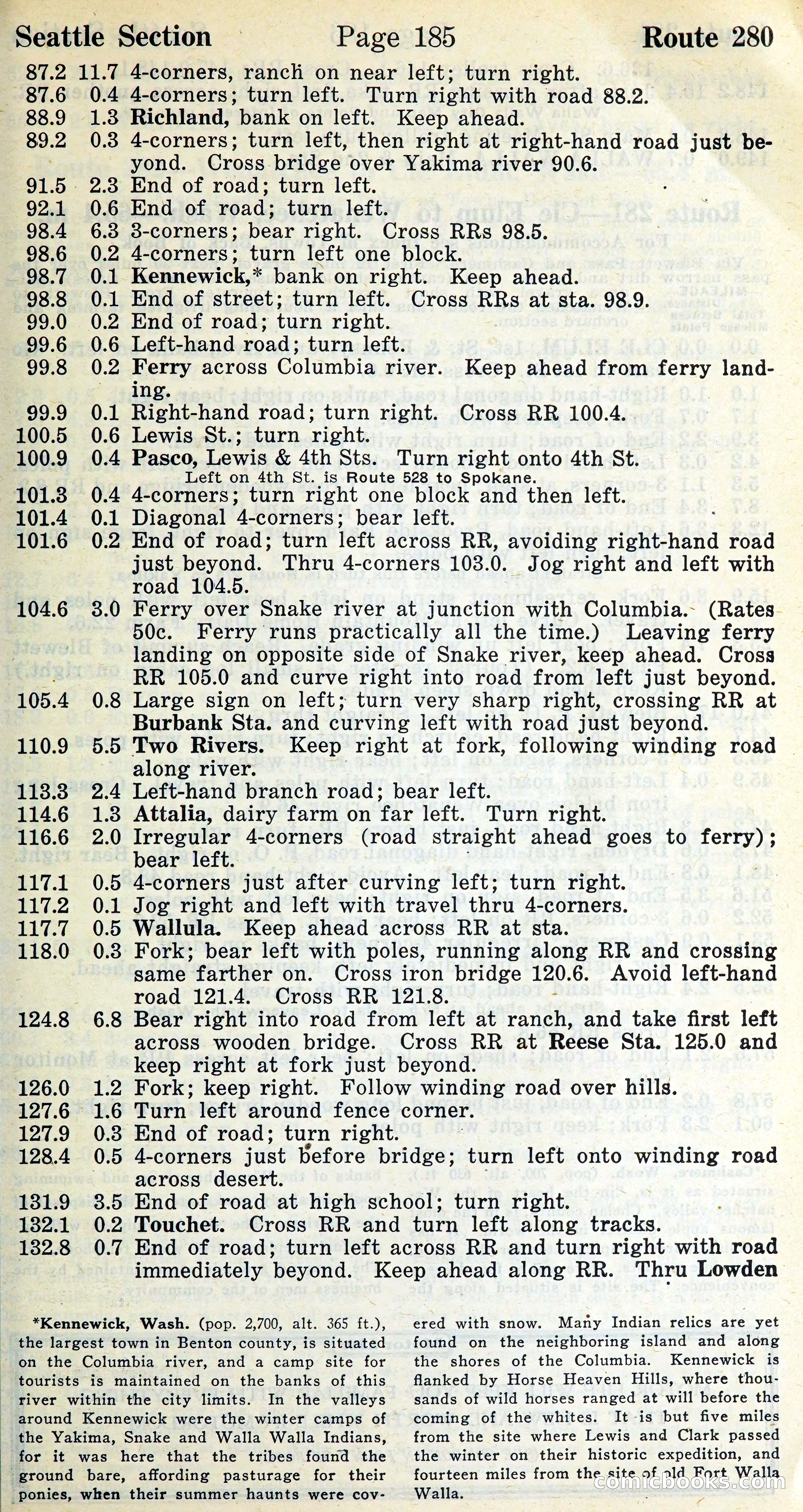 Official Automobile Blue Book, Vol. 9 — page 192 of 400