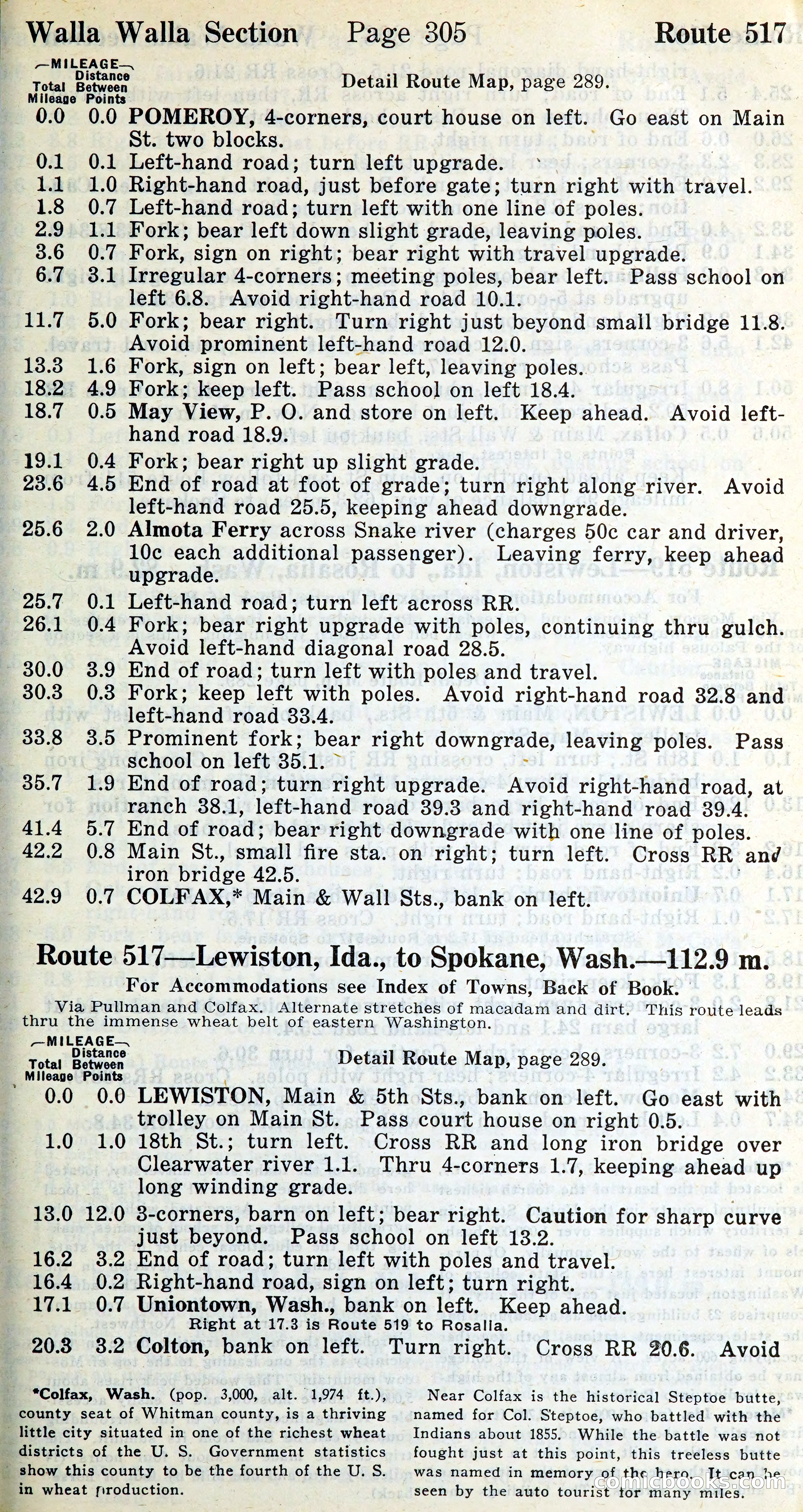 Official Automobile Blue Book, Vol. 9 — page 312 of 400