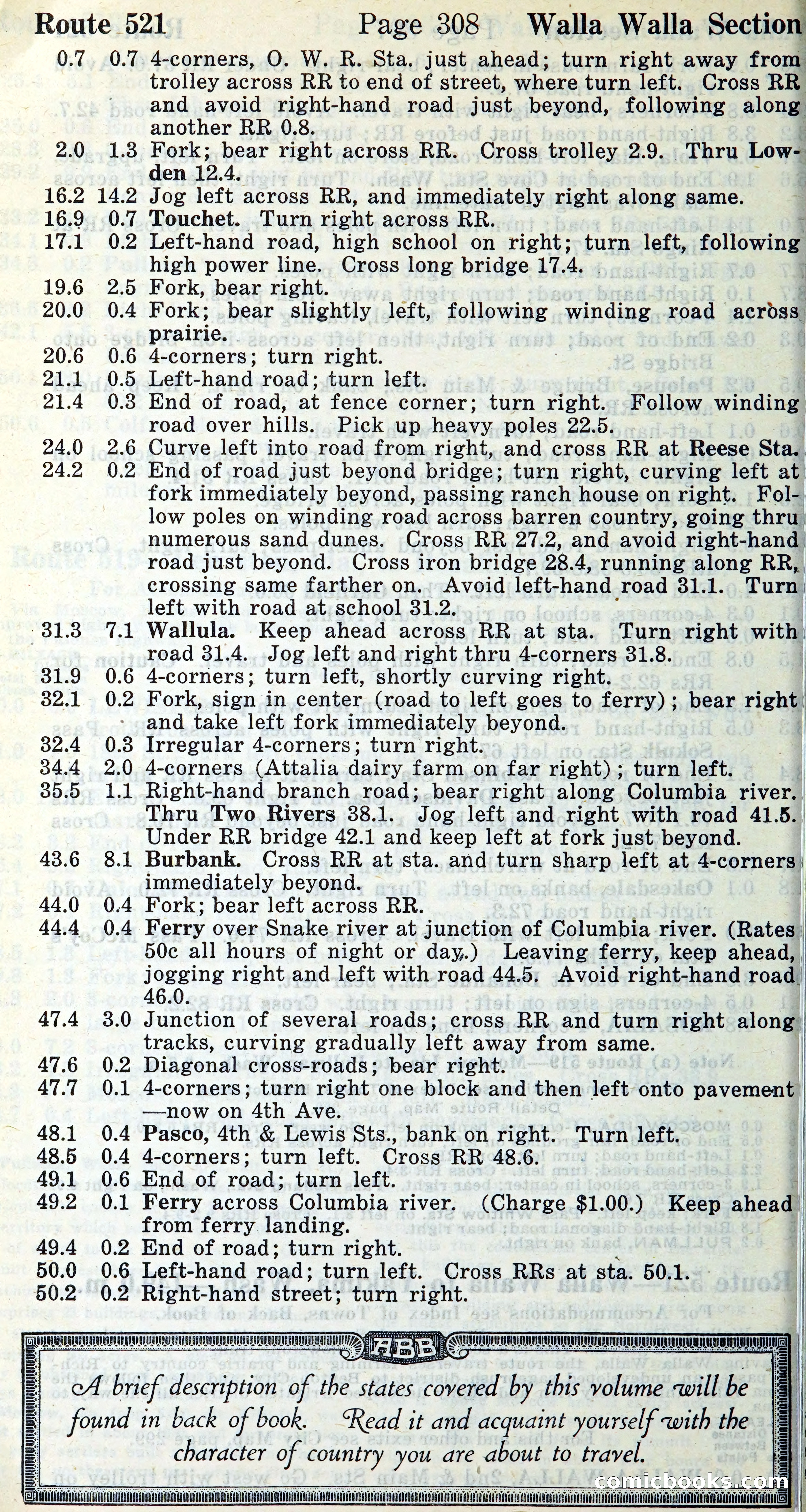 Official Automobile Blue Book, Vol. 9 — page 315 of 400