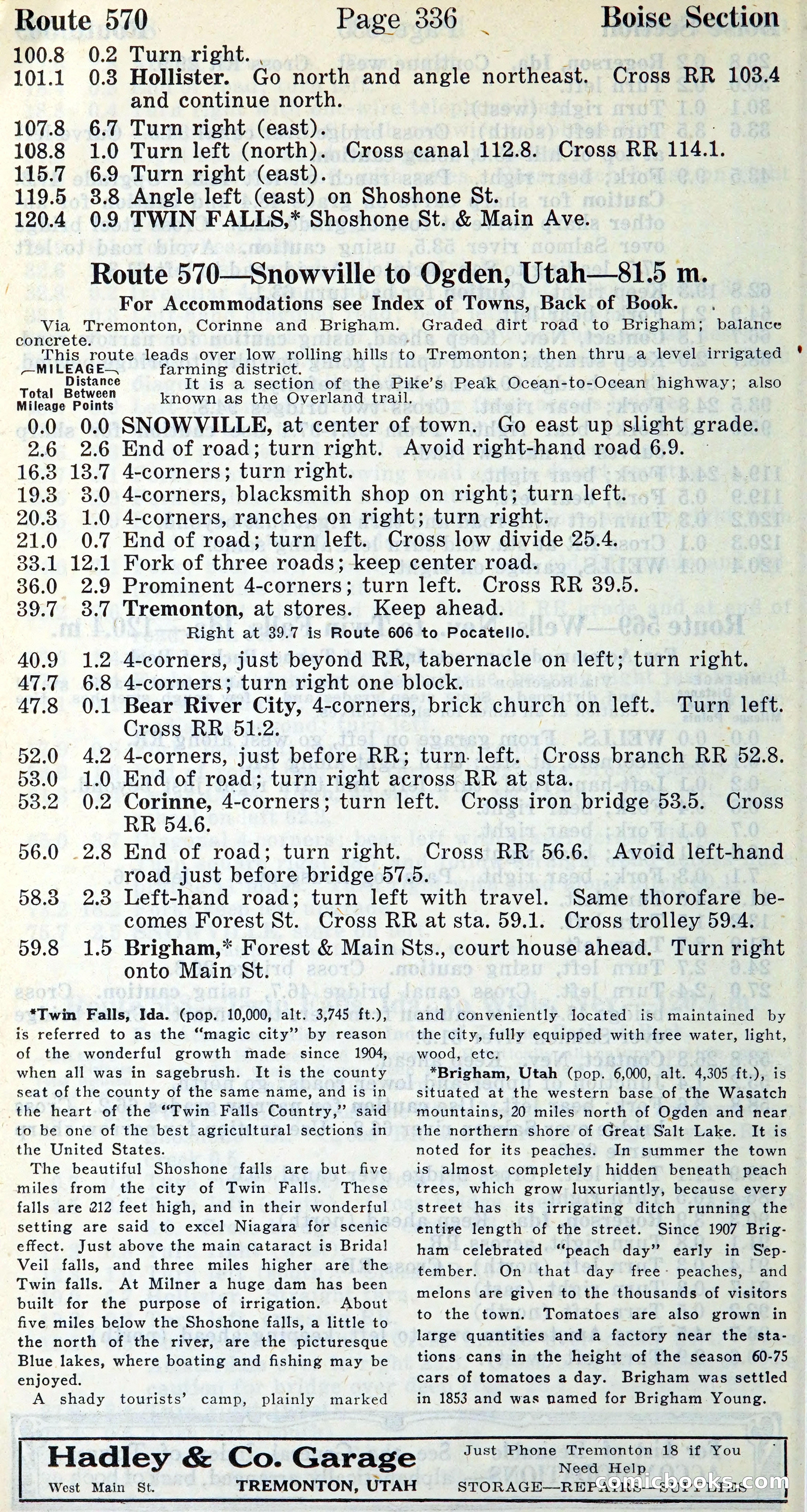 Official Automobile Blue Book, Vol. 9 — page 343 of 400