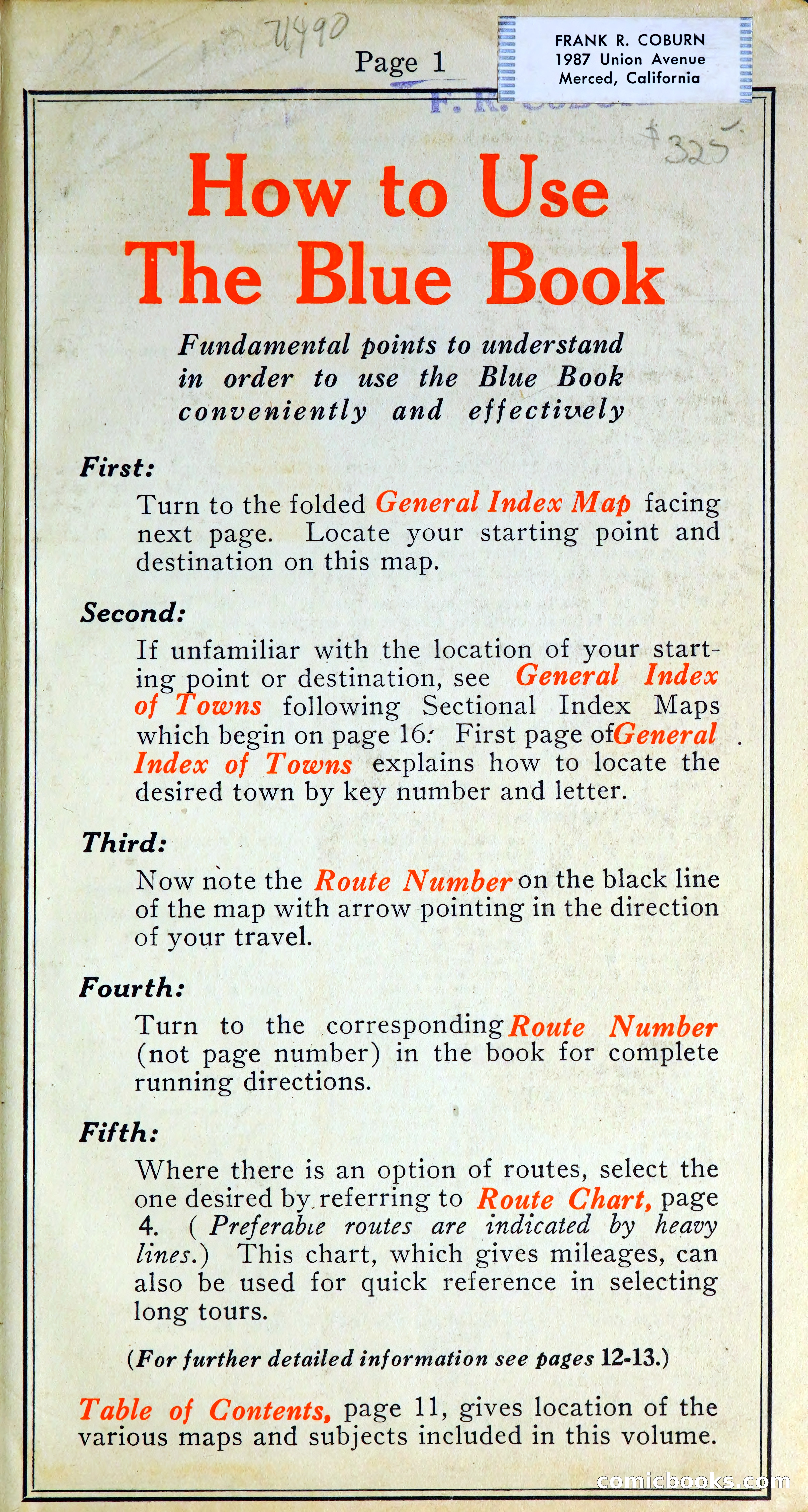 Official Automobile Blue Book, Vol. 8 — page 4 of 399