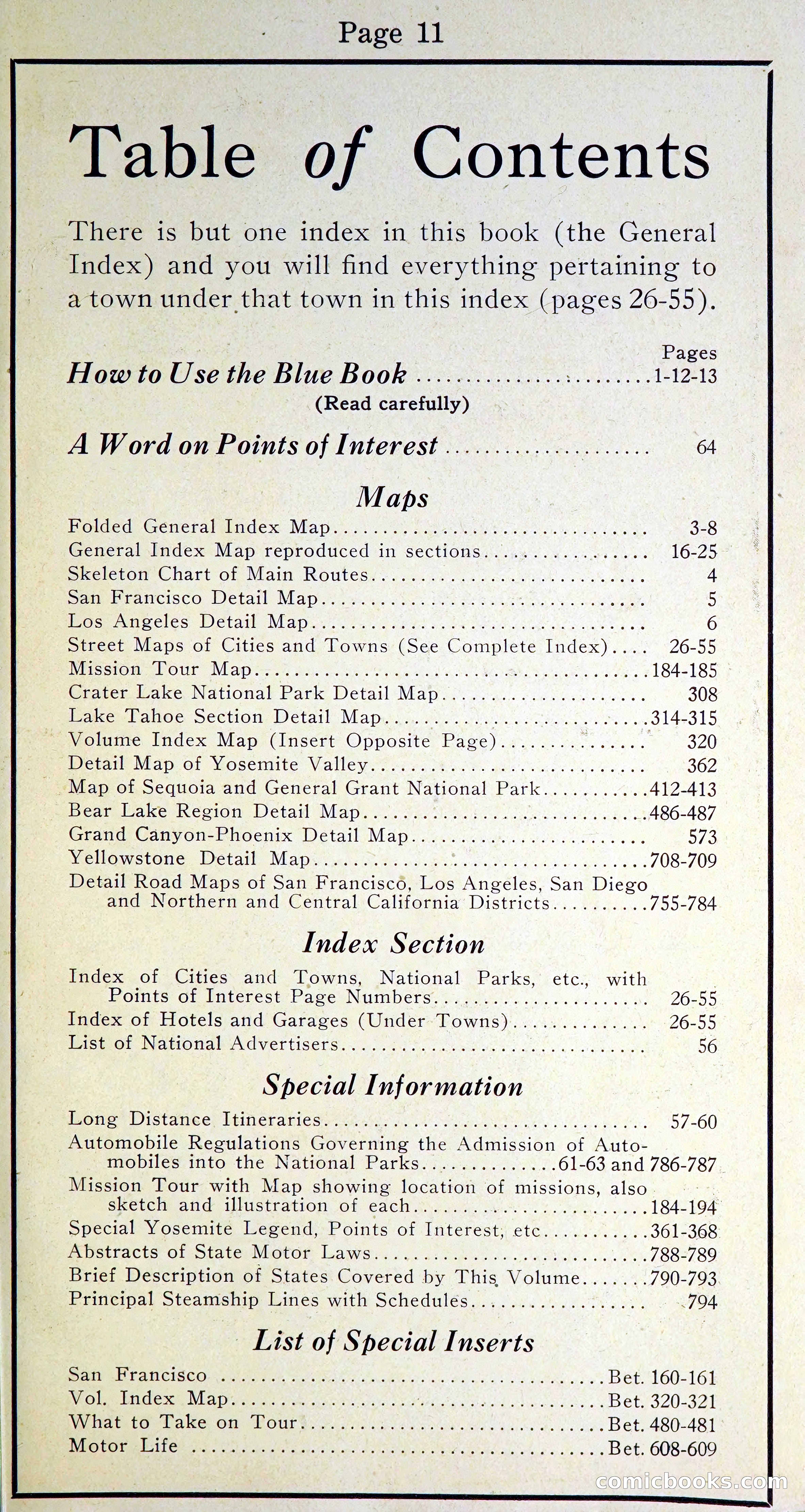 Official Automobile Blue Book, Vol. 8 — page 14 of 399