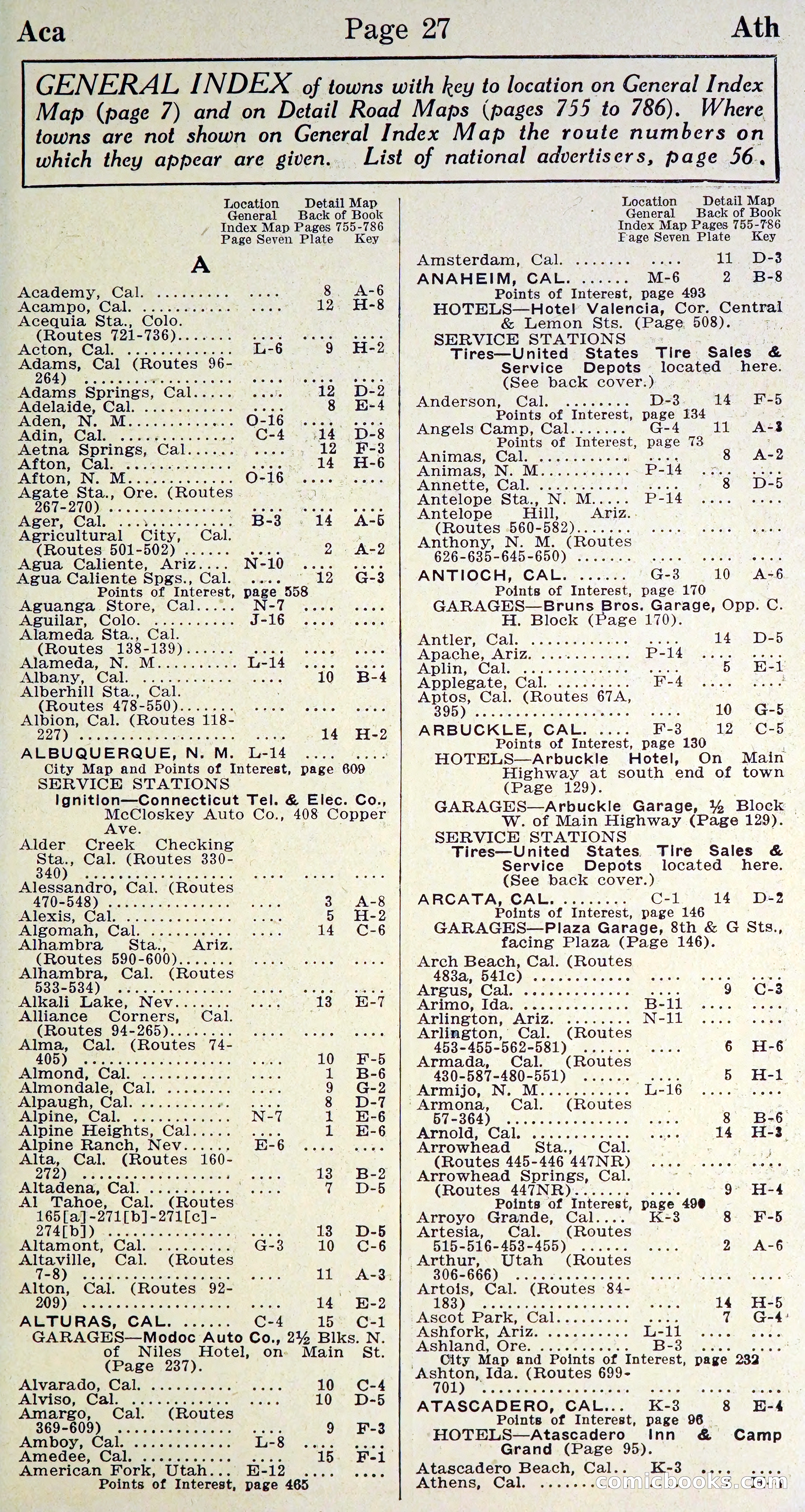 Official Automobile Blue Book, Vol. 8 — page 30 of 399