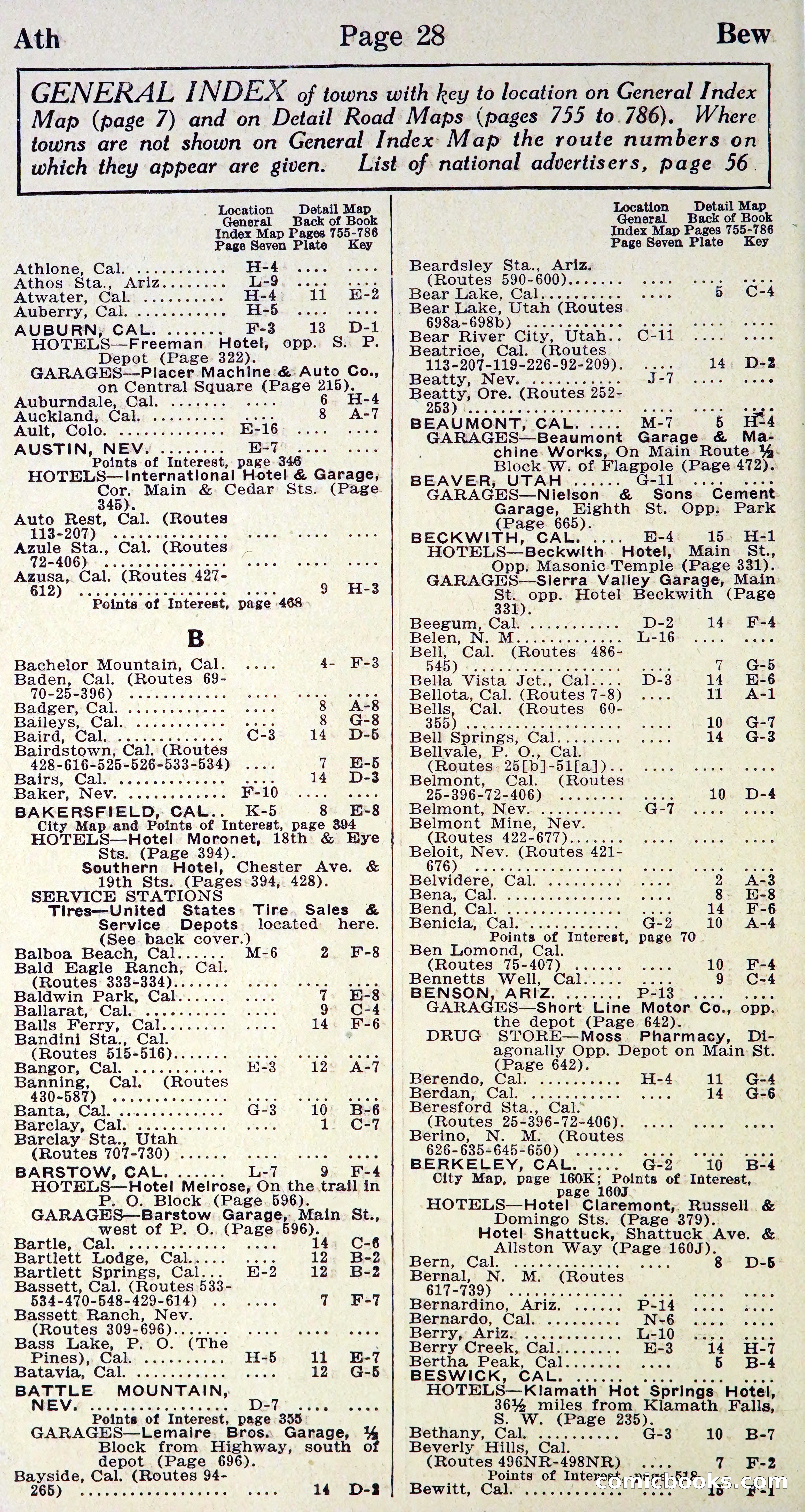 Official Automobile Blue Book, Vol. 8 — page 31 of 399
