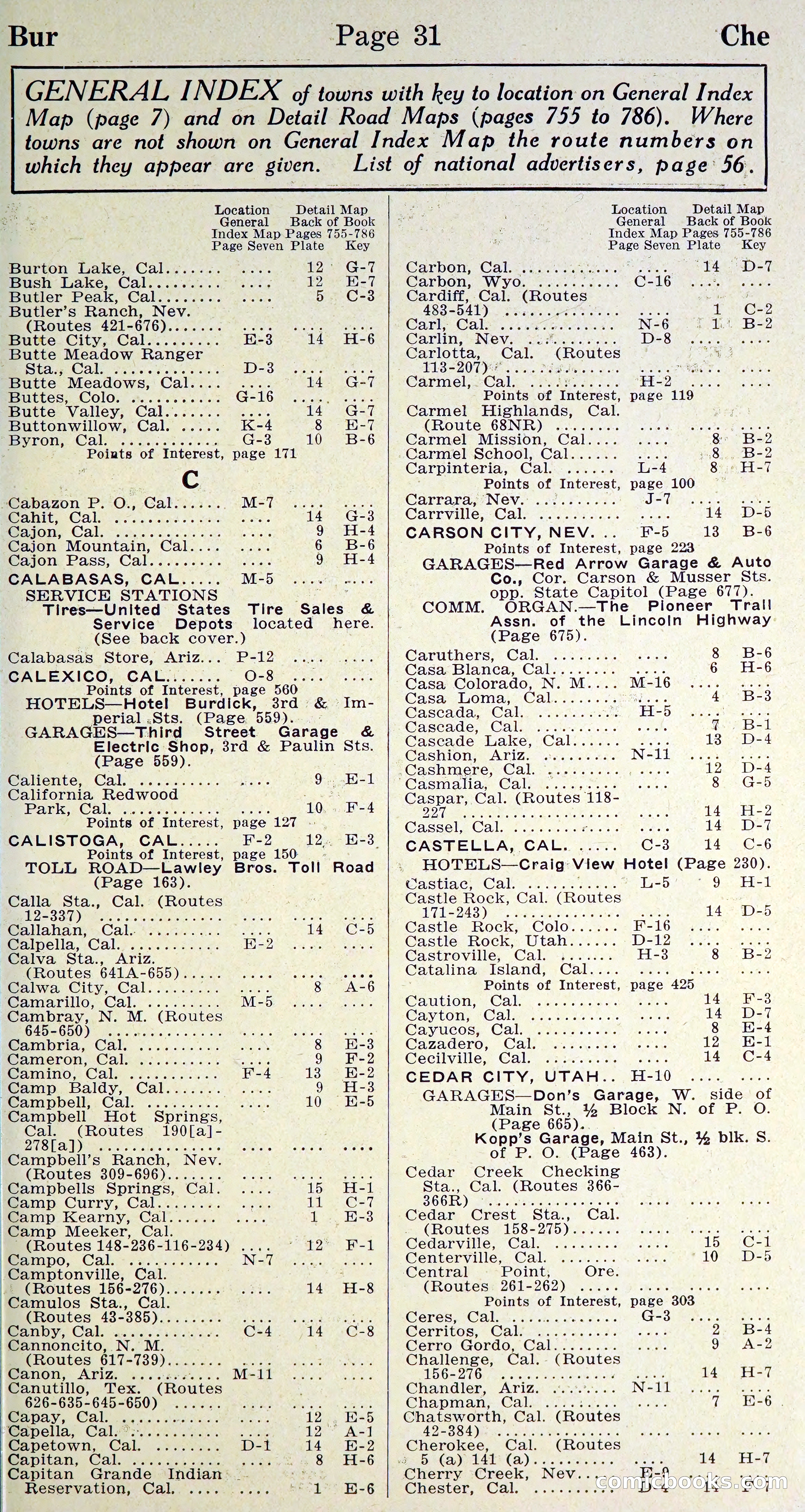 Official Automobile Blue Book, Vol. 8 — page 34 of 399