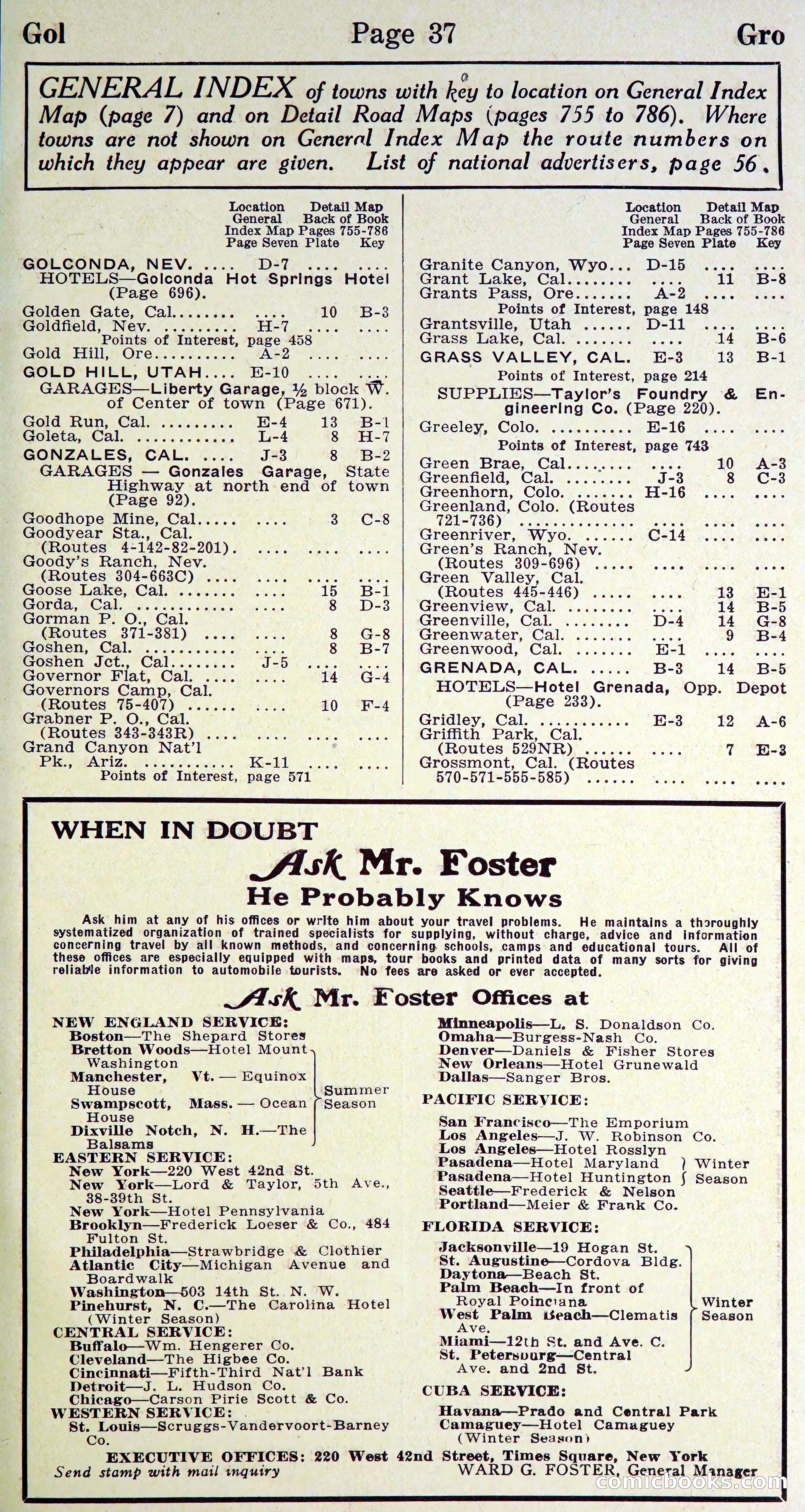 Official Automobile Blue Book, Vol. 8 — page 40 of 399