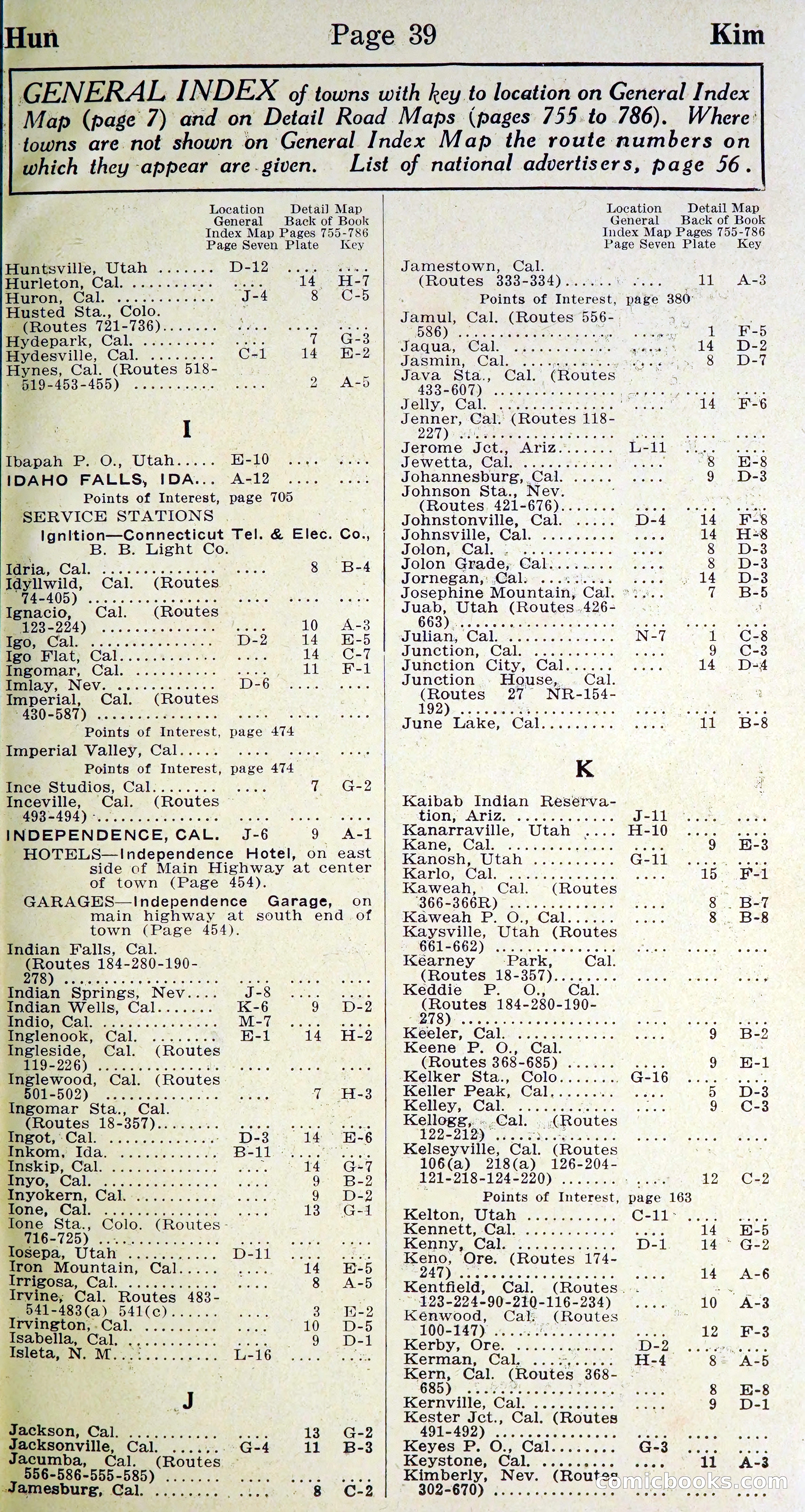 Official Automobile Blue Book, Vol. 8 — page 42 of 399