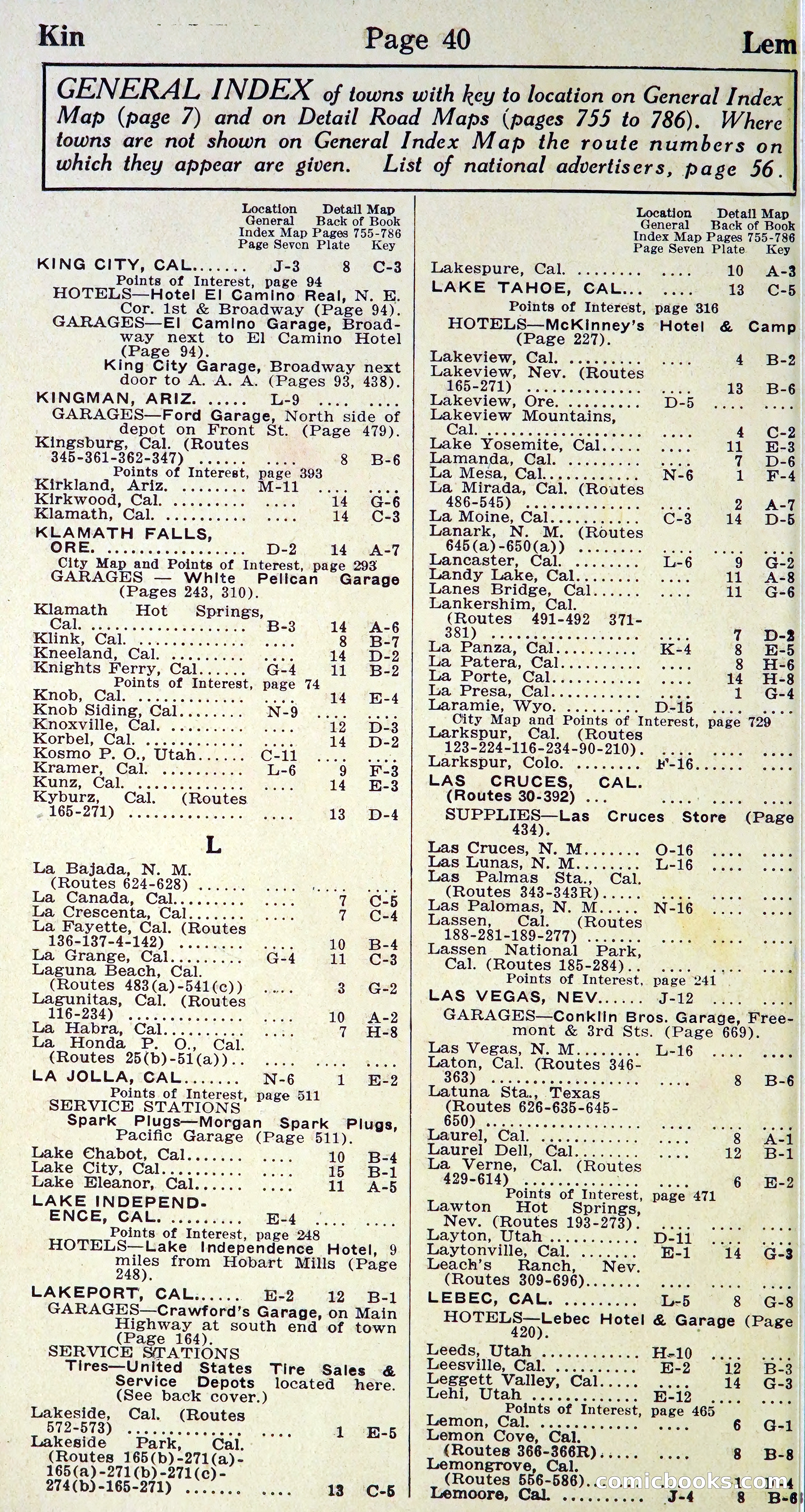 Official Automobile Blue Book, Vol. 8 — page 43 of 399