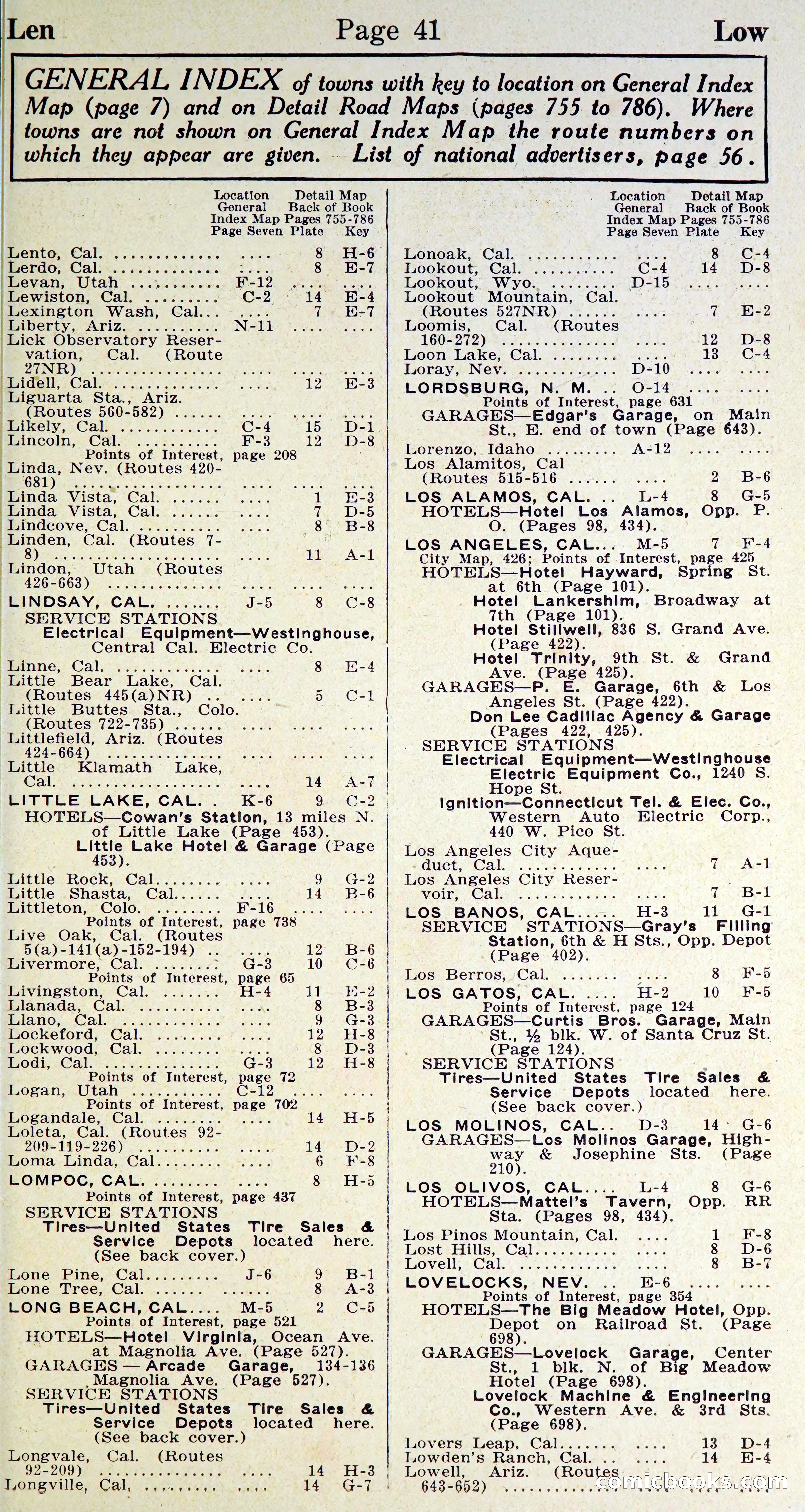 Official Automobile Blue Book, Vol. 8 — page 44 of 399
