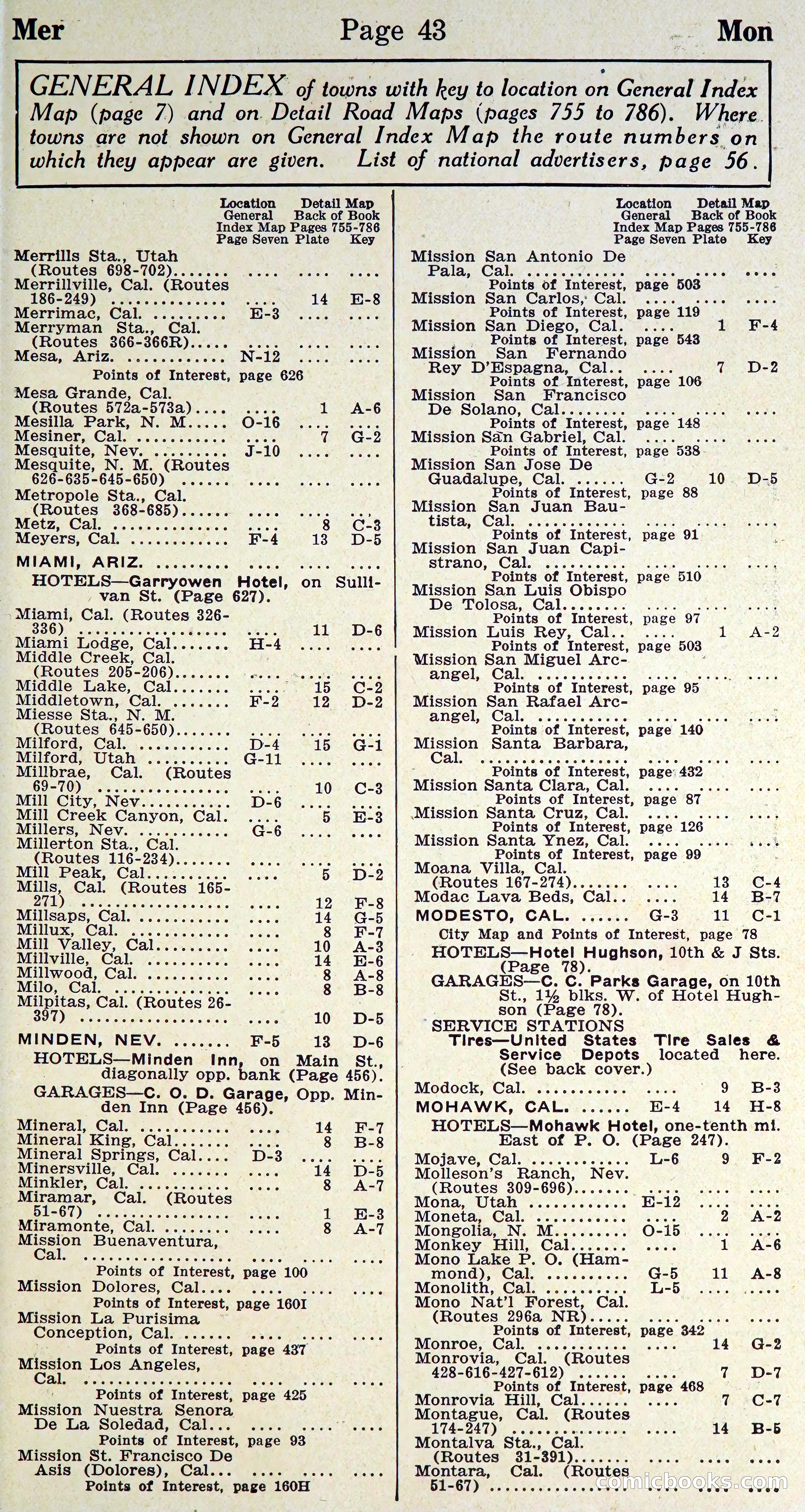 Official Automobile Blue Book, Vol. 8 — page 46 of 399