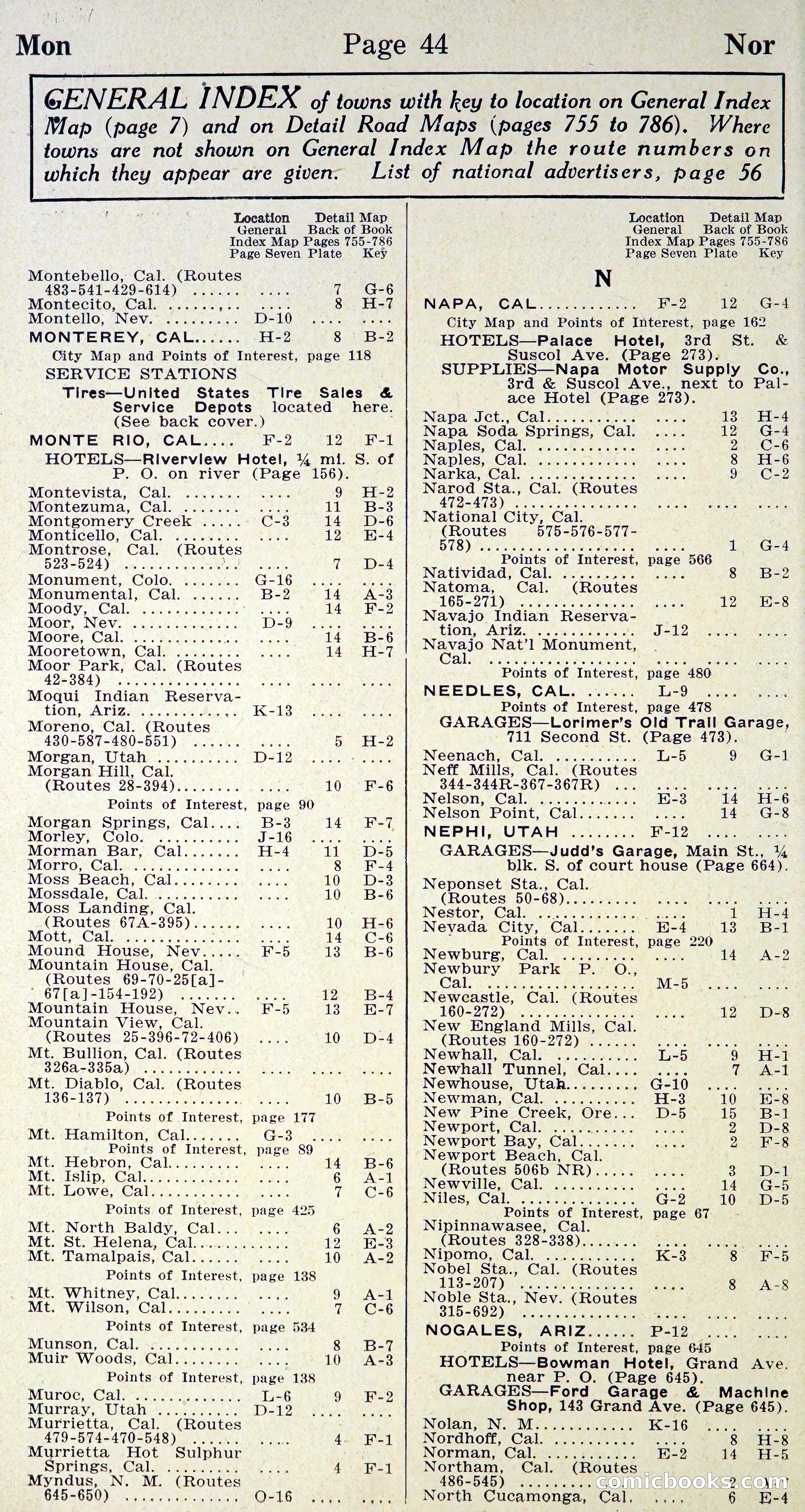 Official Automobile Blue Book, Vol. 8 — page 47 of 399