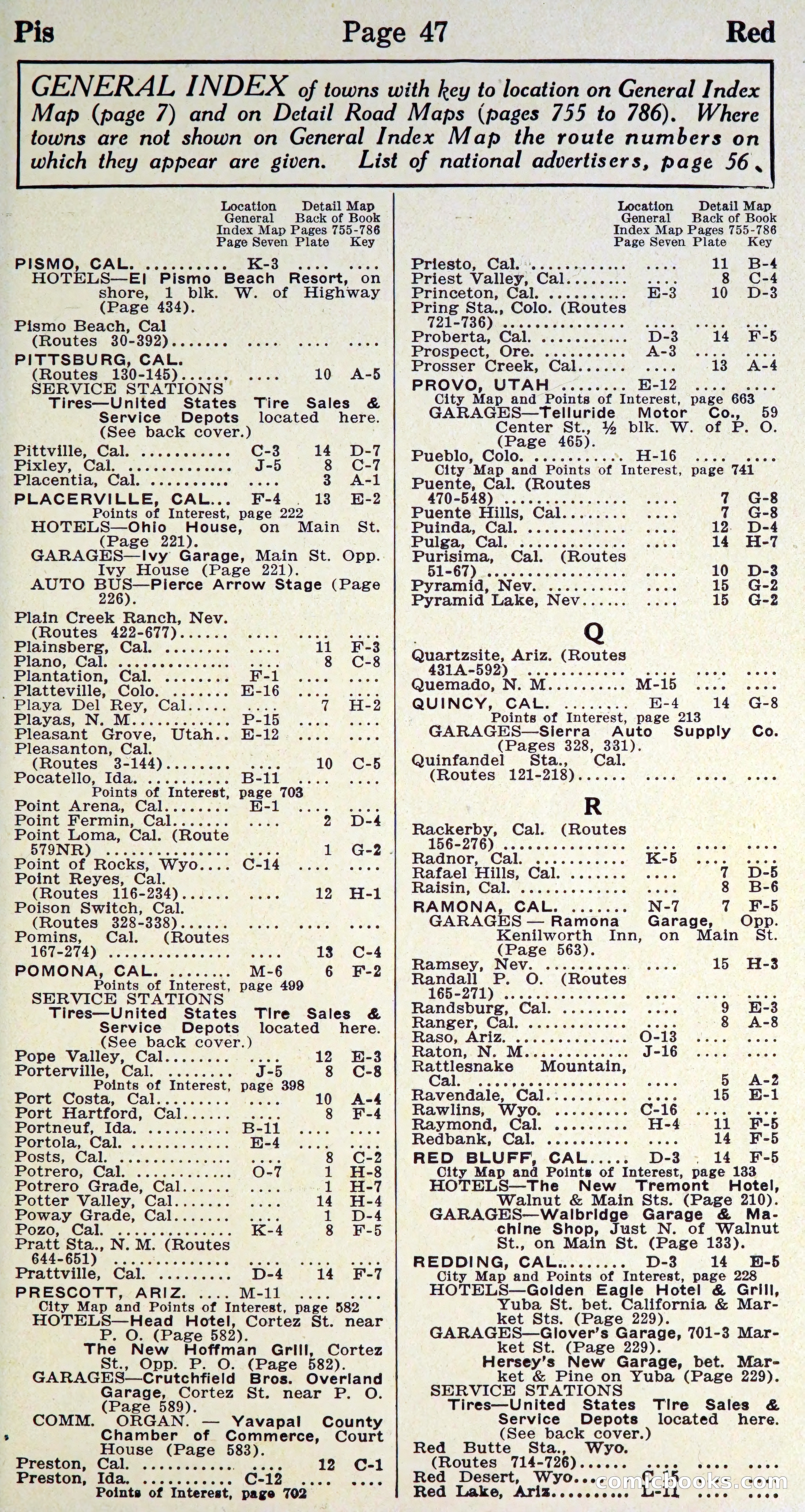 Official Automobile Blue Book, Vol. 8 — page 50 of 399